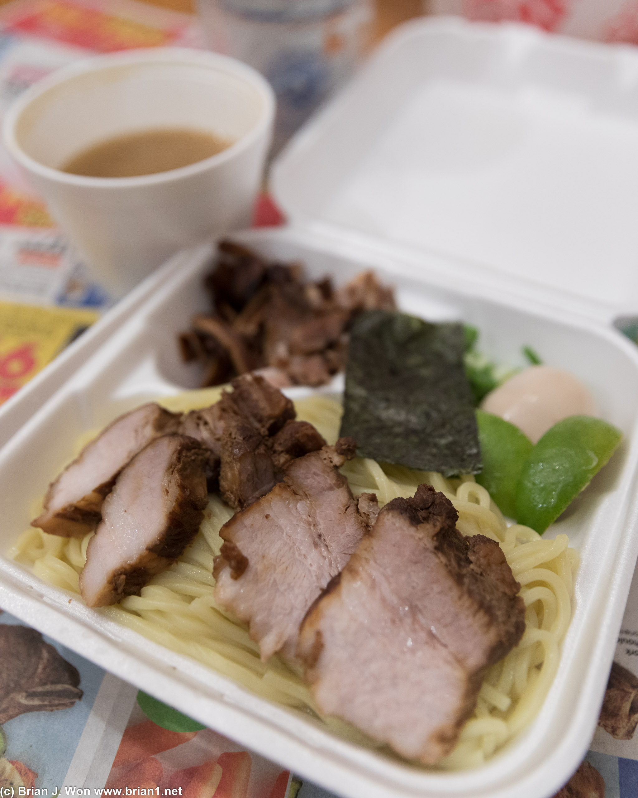 Tsukumen from Tsujita.