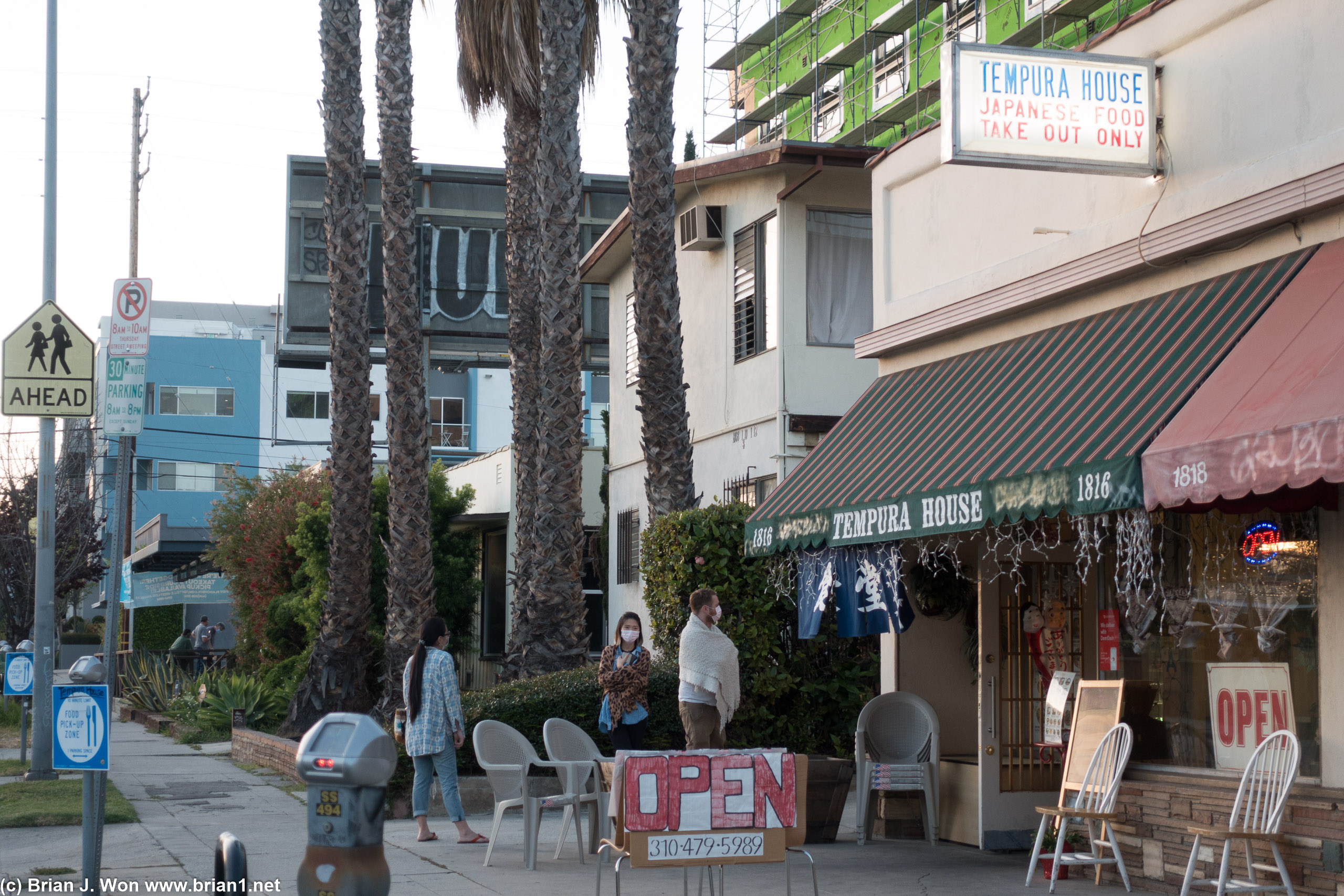 Tempura House is open again, but no tempura anymore?