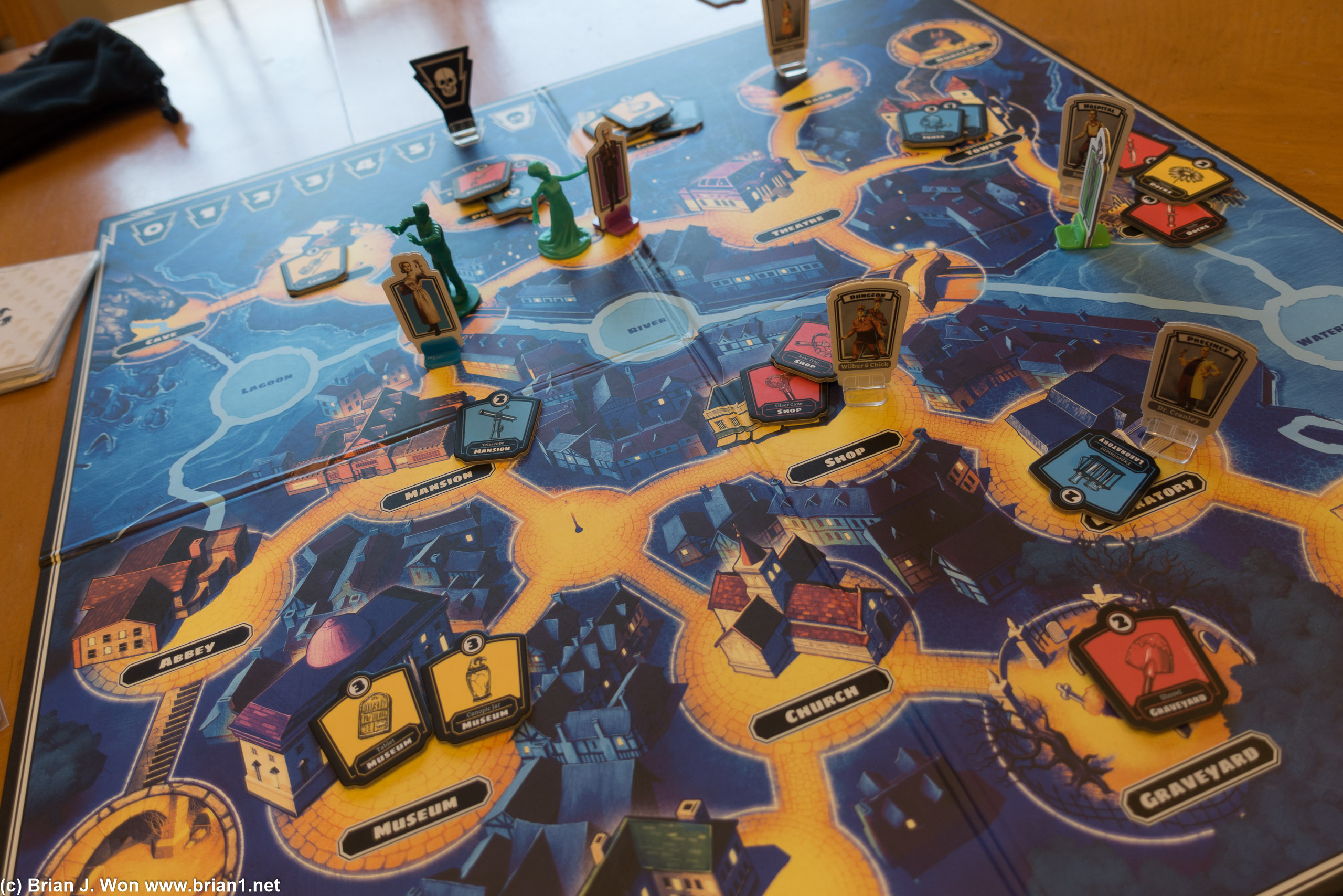 Getting our butts kicked in Horrorified.