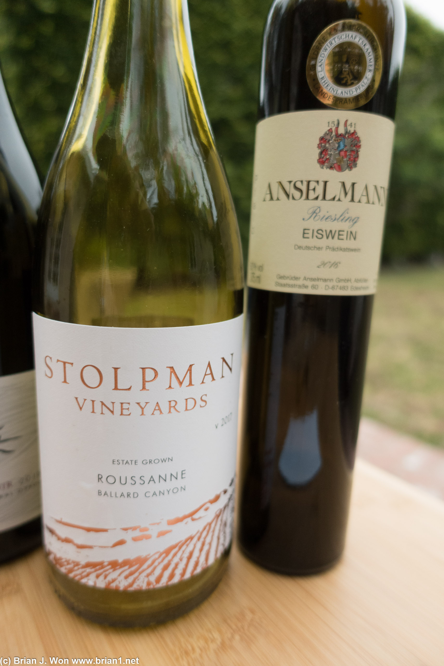 Today's wine.