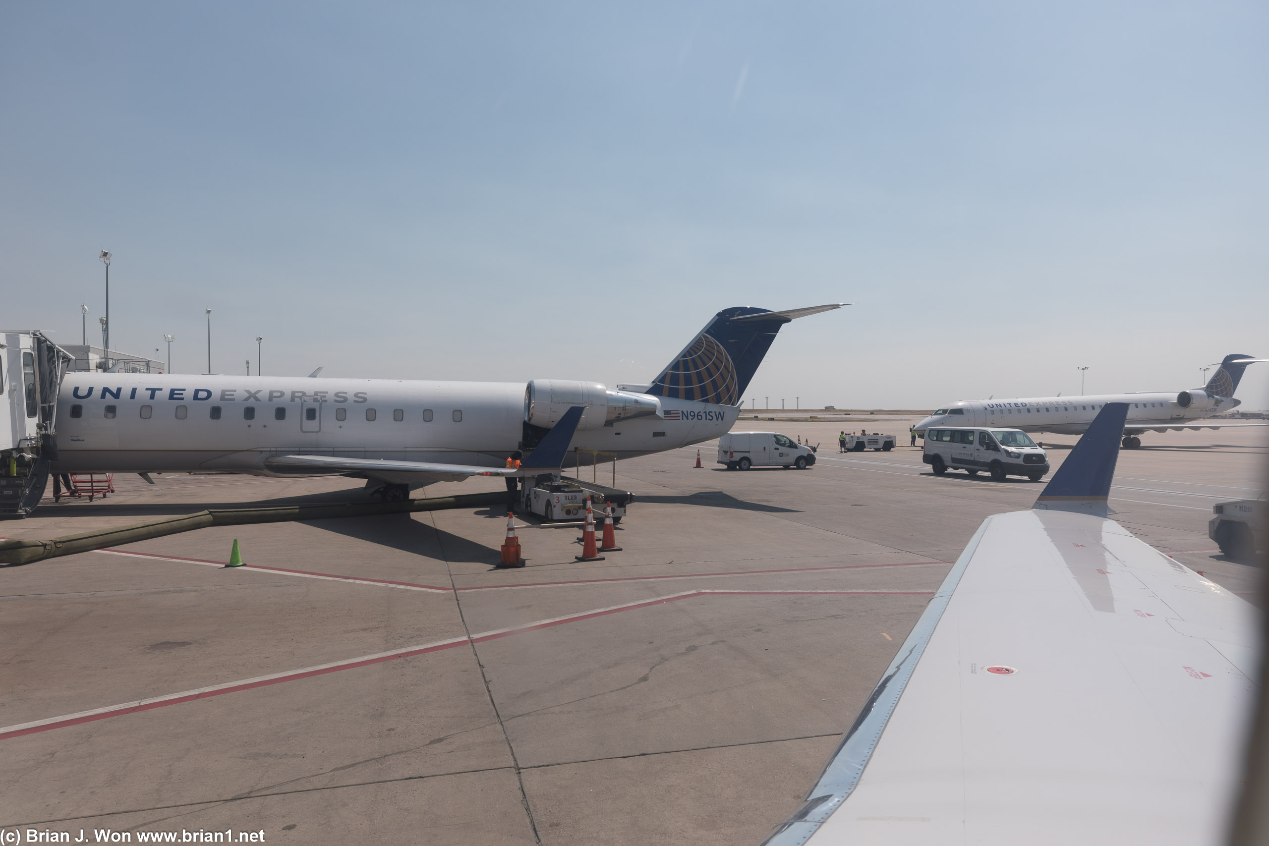 In the regional jet nest.