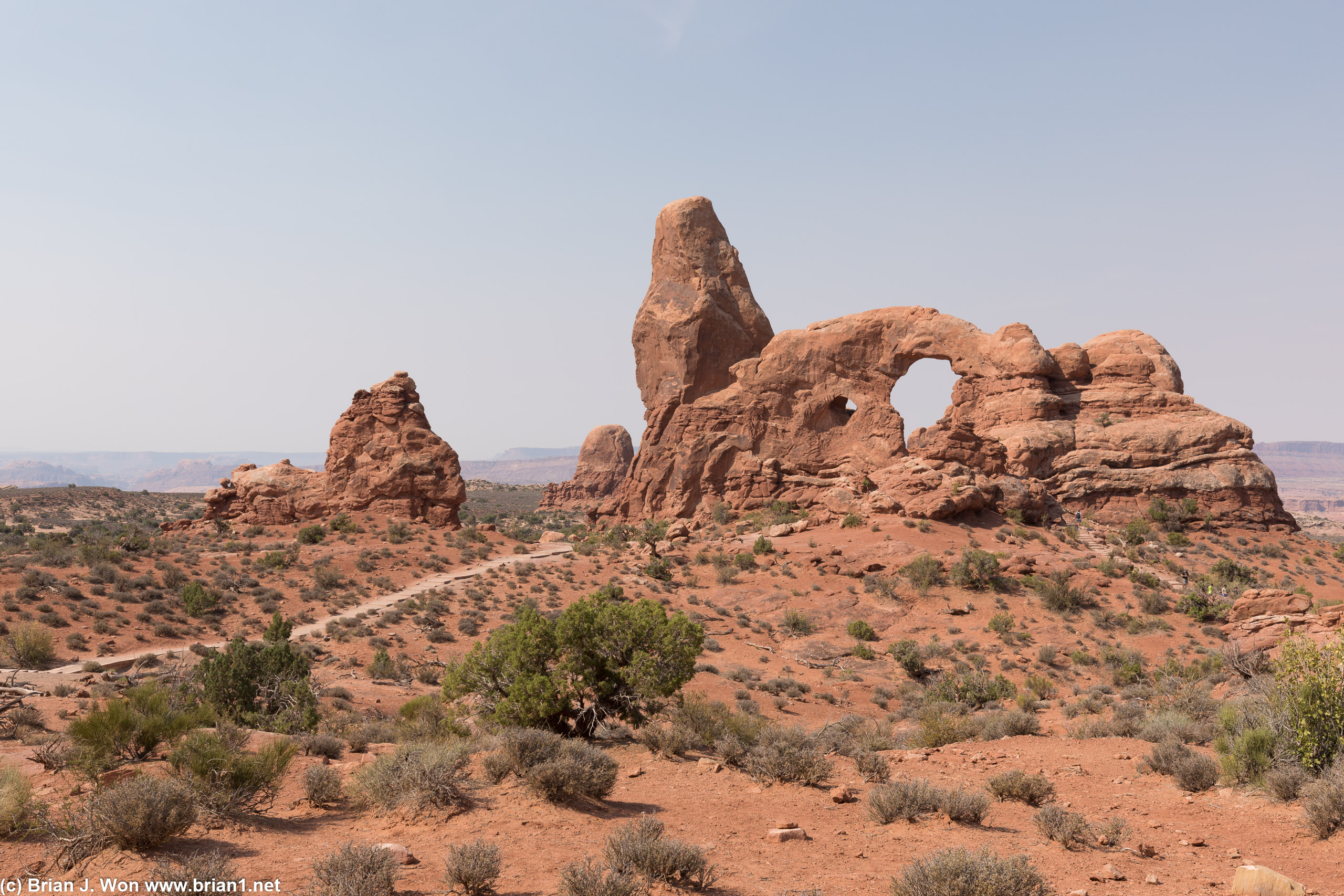 The landscape here is impressive.