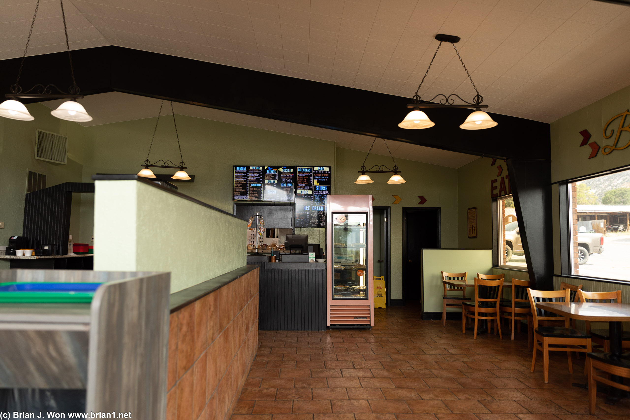 Old but at least got a fresh coat of paint and a new menu?