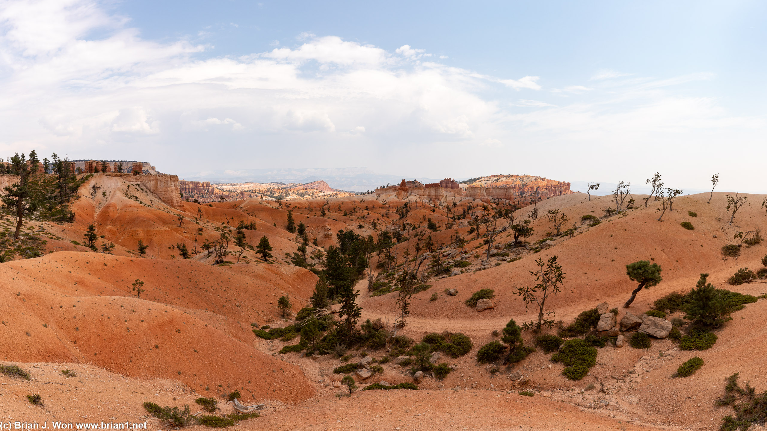 Getting more worn and rocky, less hoodoo-y.