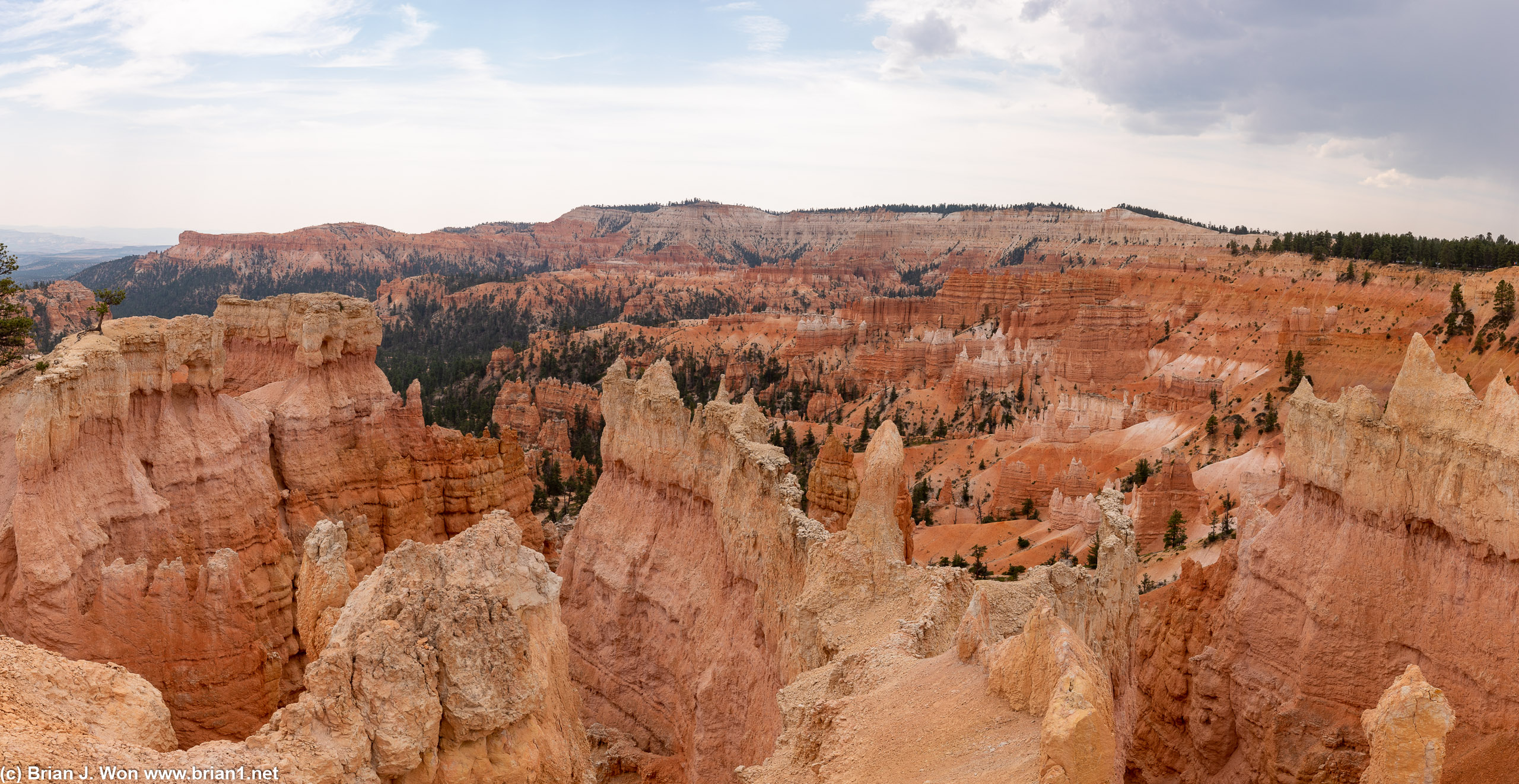 Final shot of Bryce Canyon Ampitheater, just below Sunrise Point.