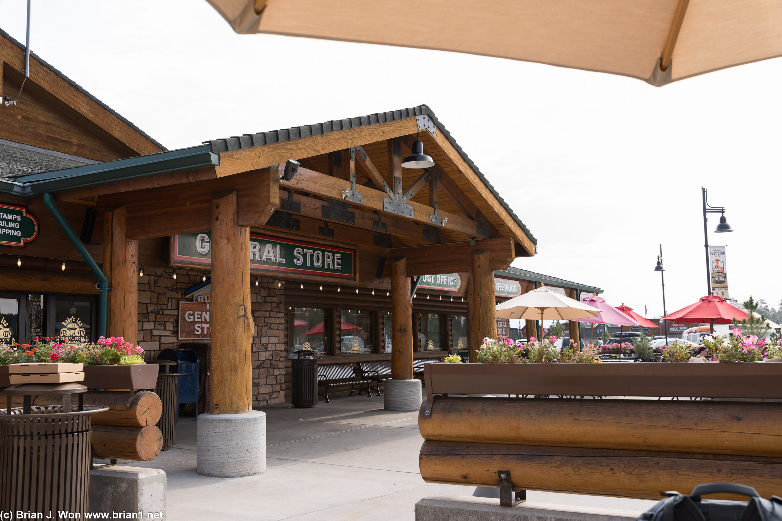 Ruby's Inn General Store, right outside Bryce Canyon National Park.