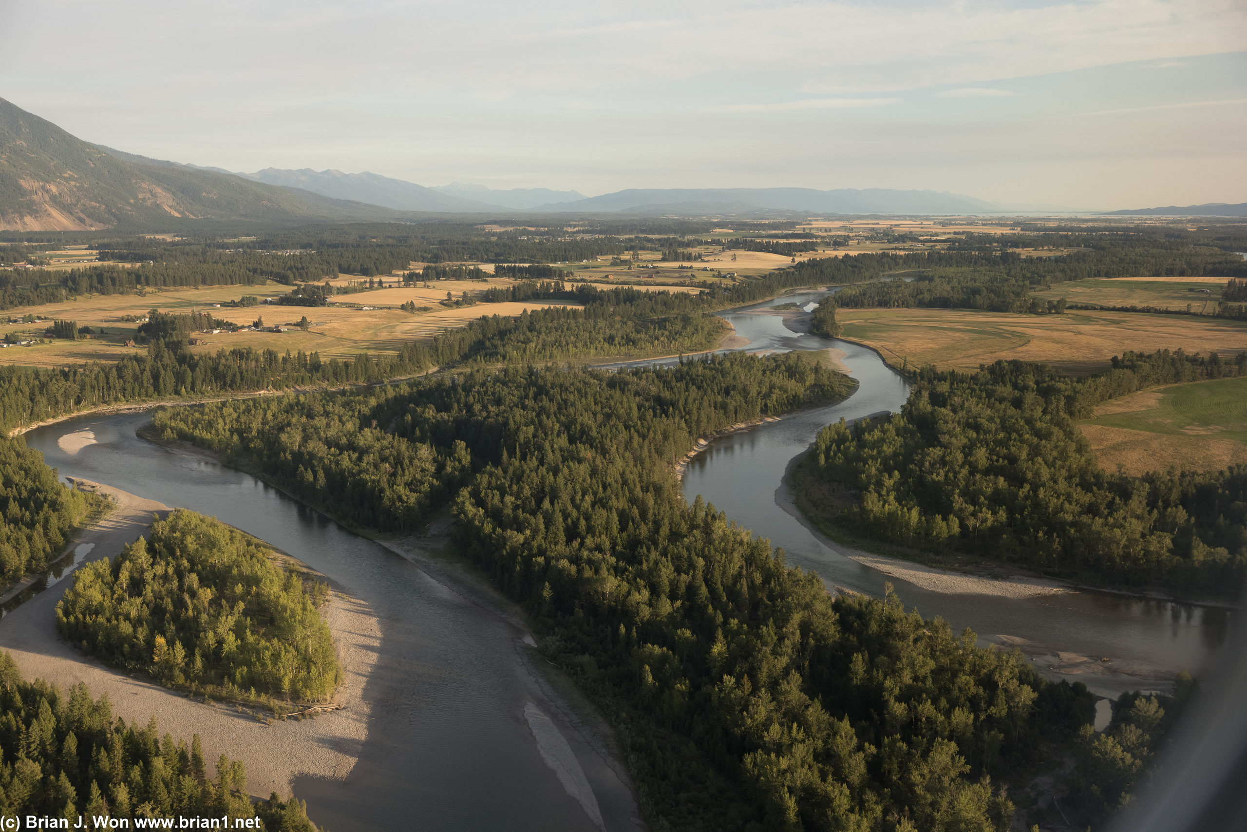 The Flathead River.