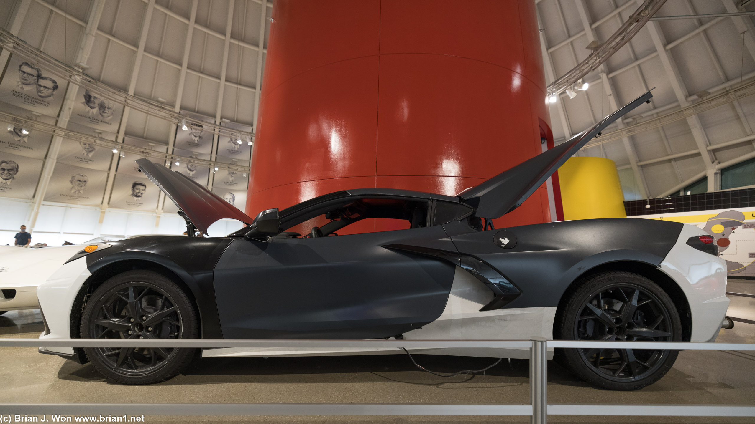 2018 powertrain development vehicle for the new 6.2L LT2 and the C8.