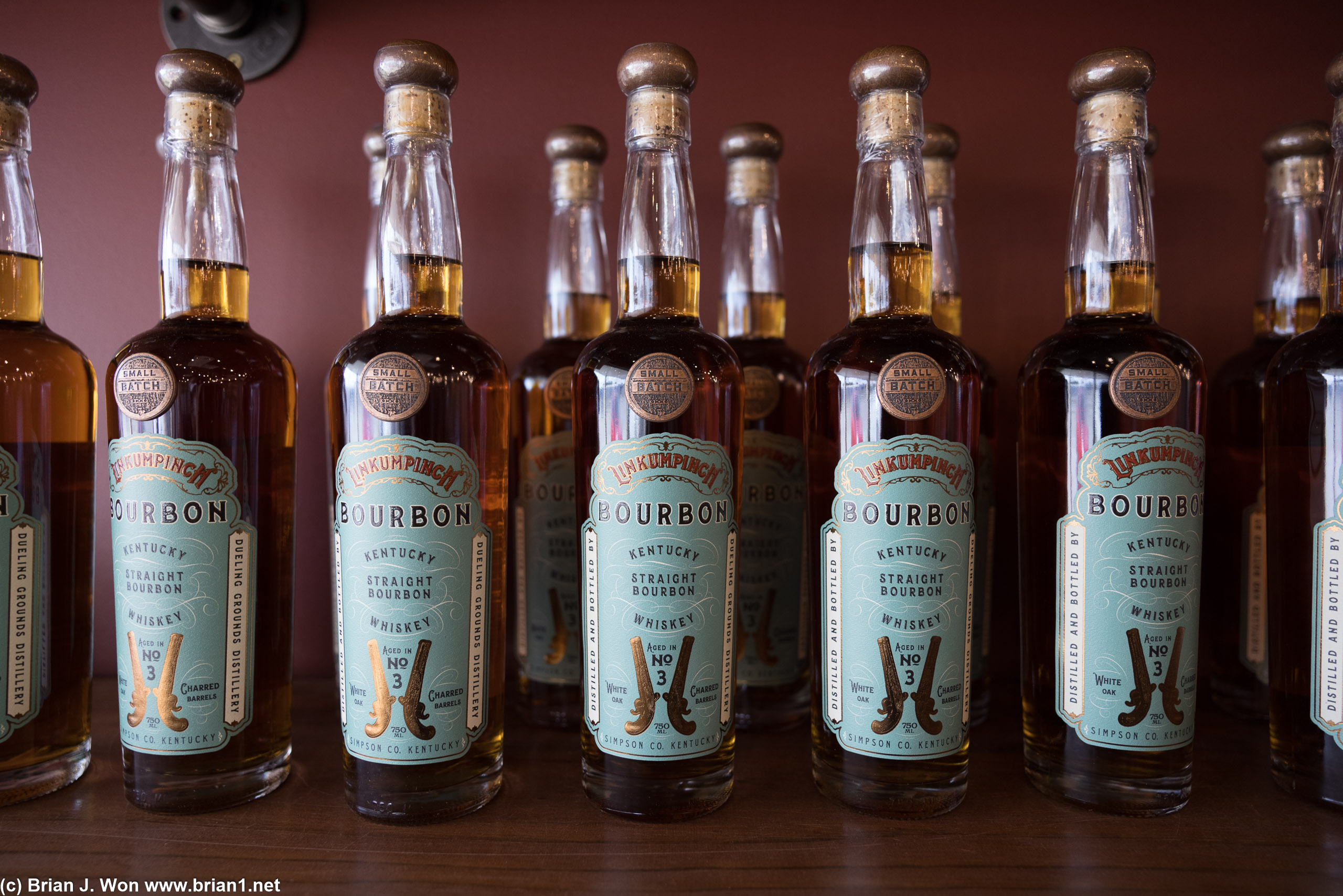 Not a bourbon drinker but still had to respect what they've done.
