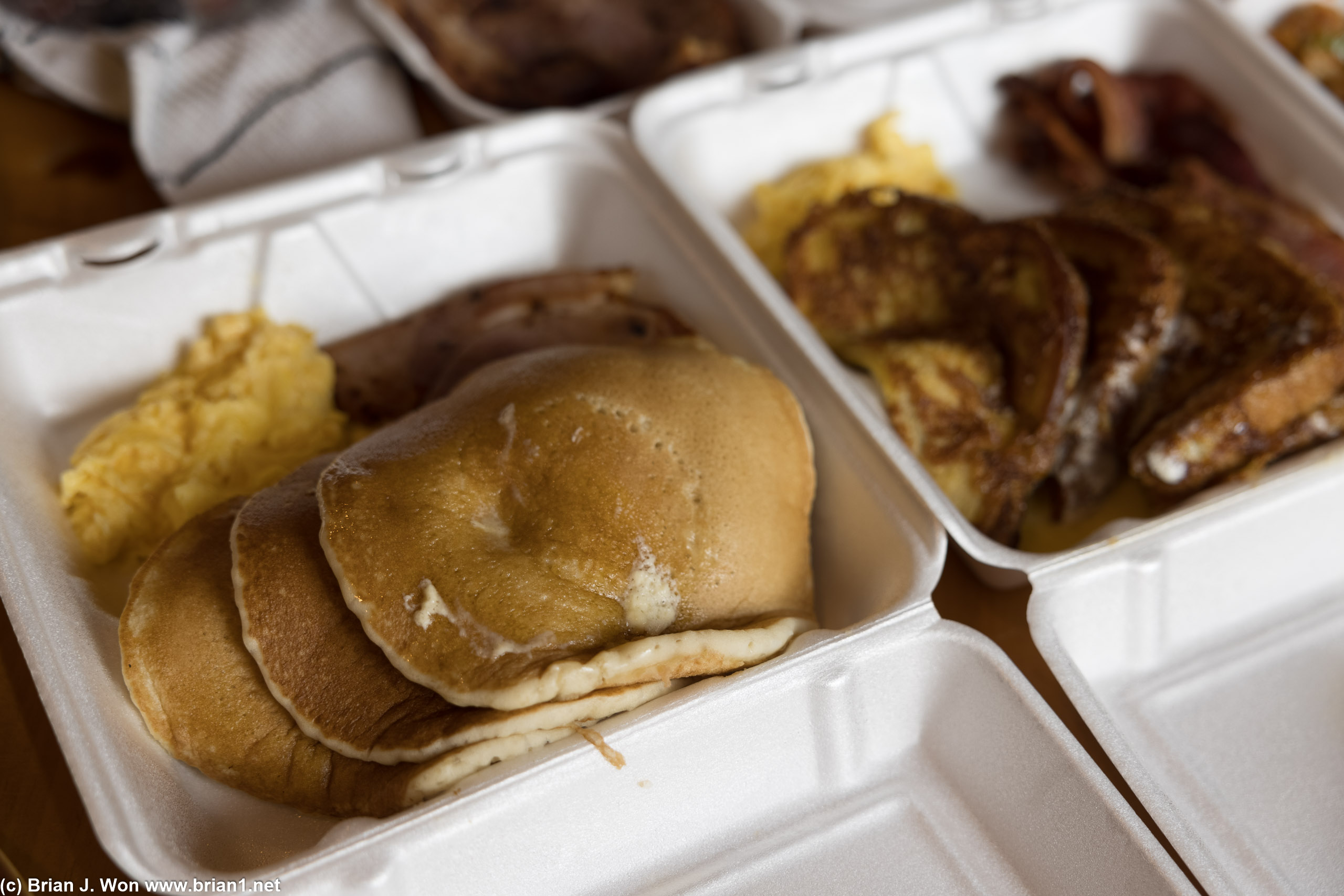 Breakfast from The Serving Spoon.