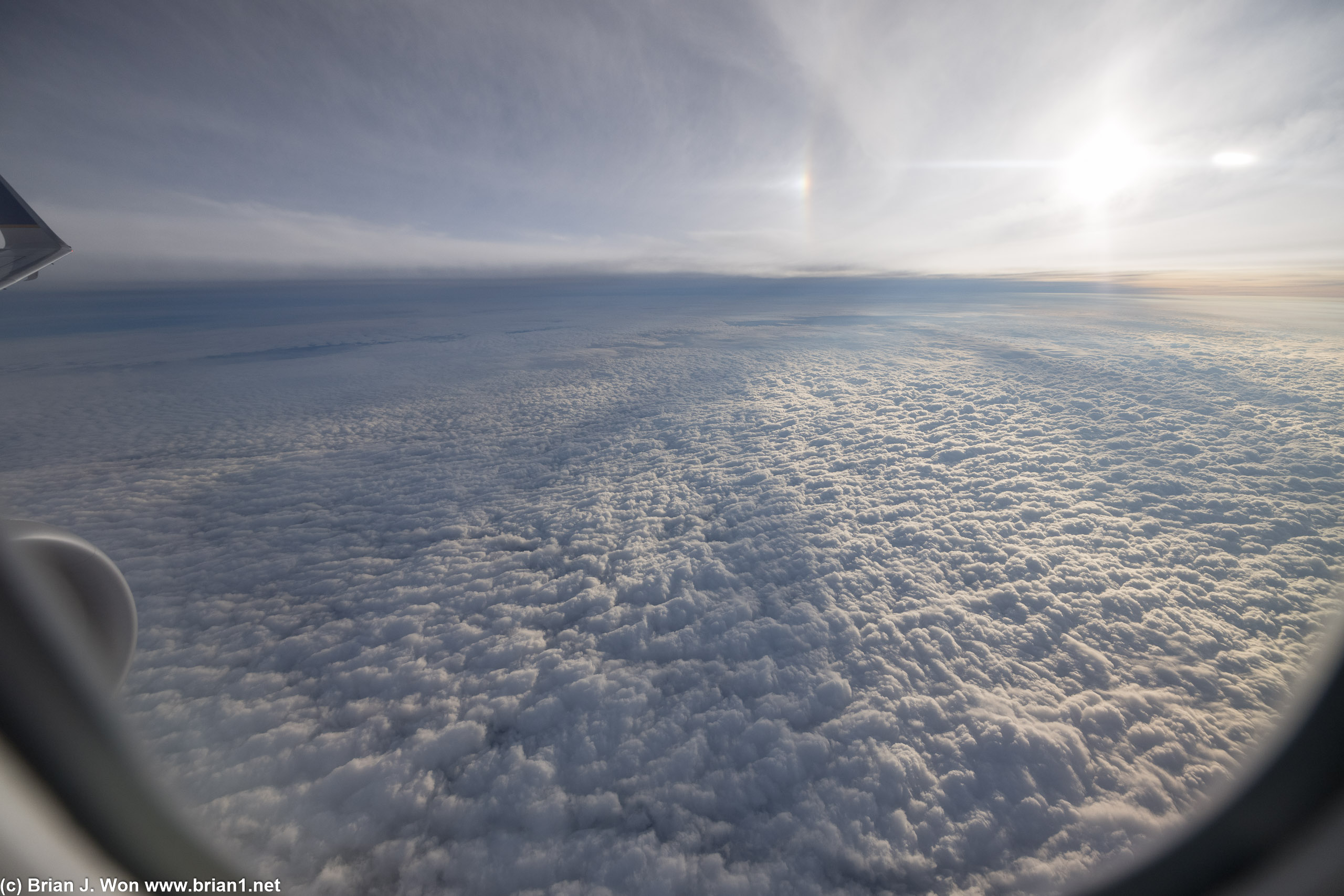Fluffy clouds!