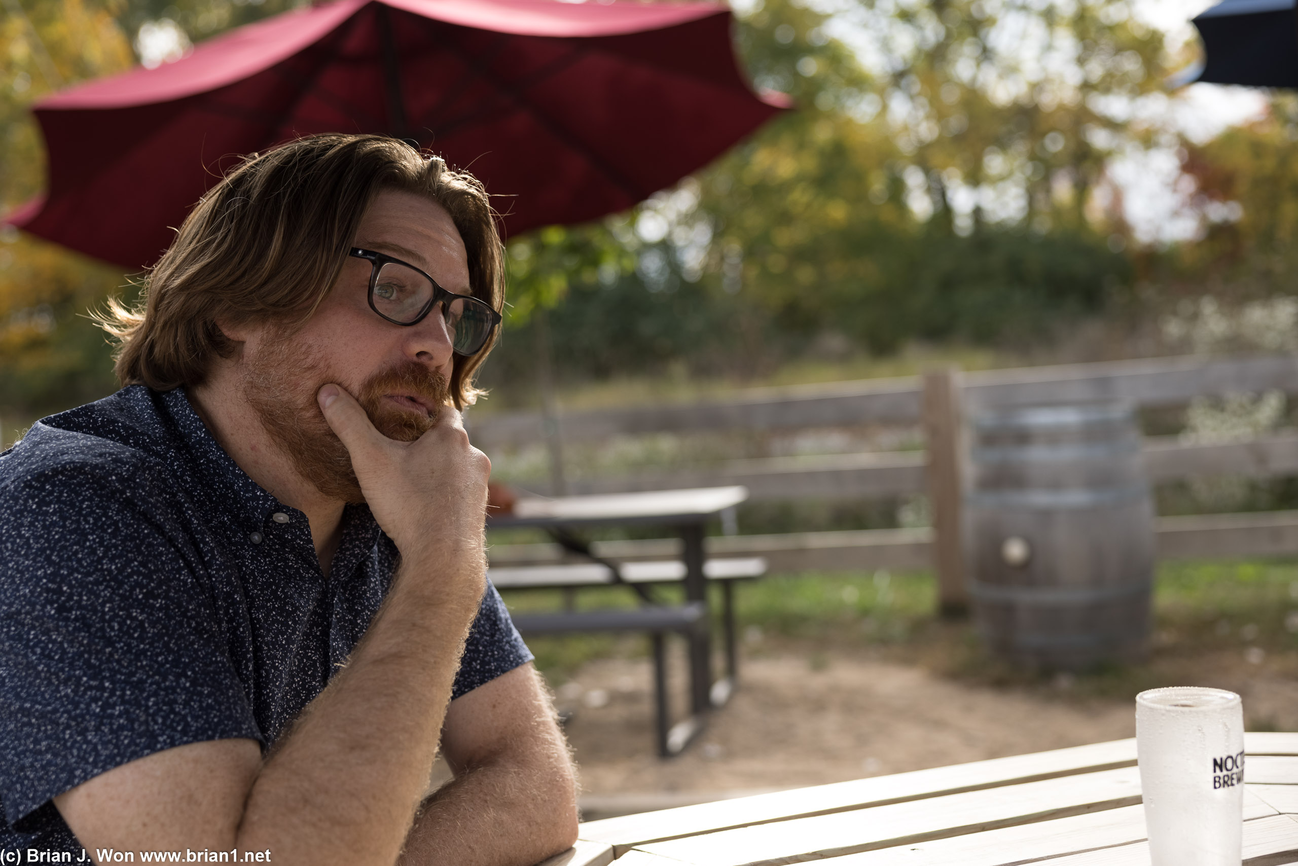 The many expressions of long-hair Erik.
