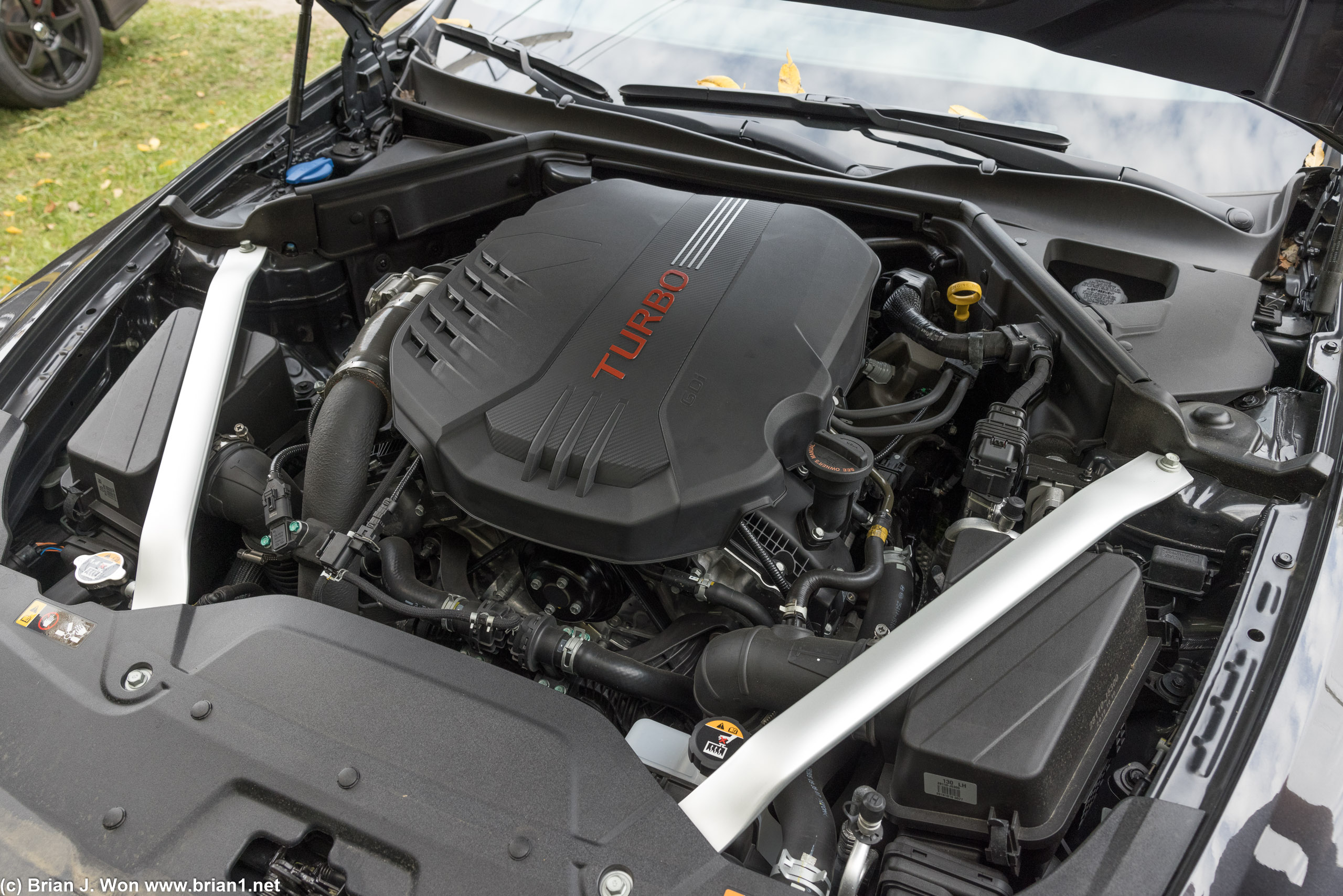 3.3L Lambda II T-GDi in Joel's Kia Stinger GT.