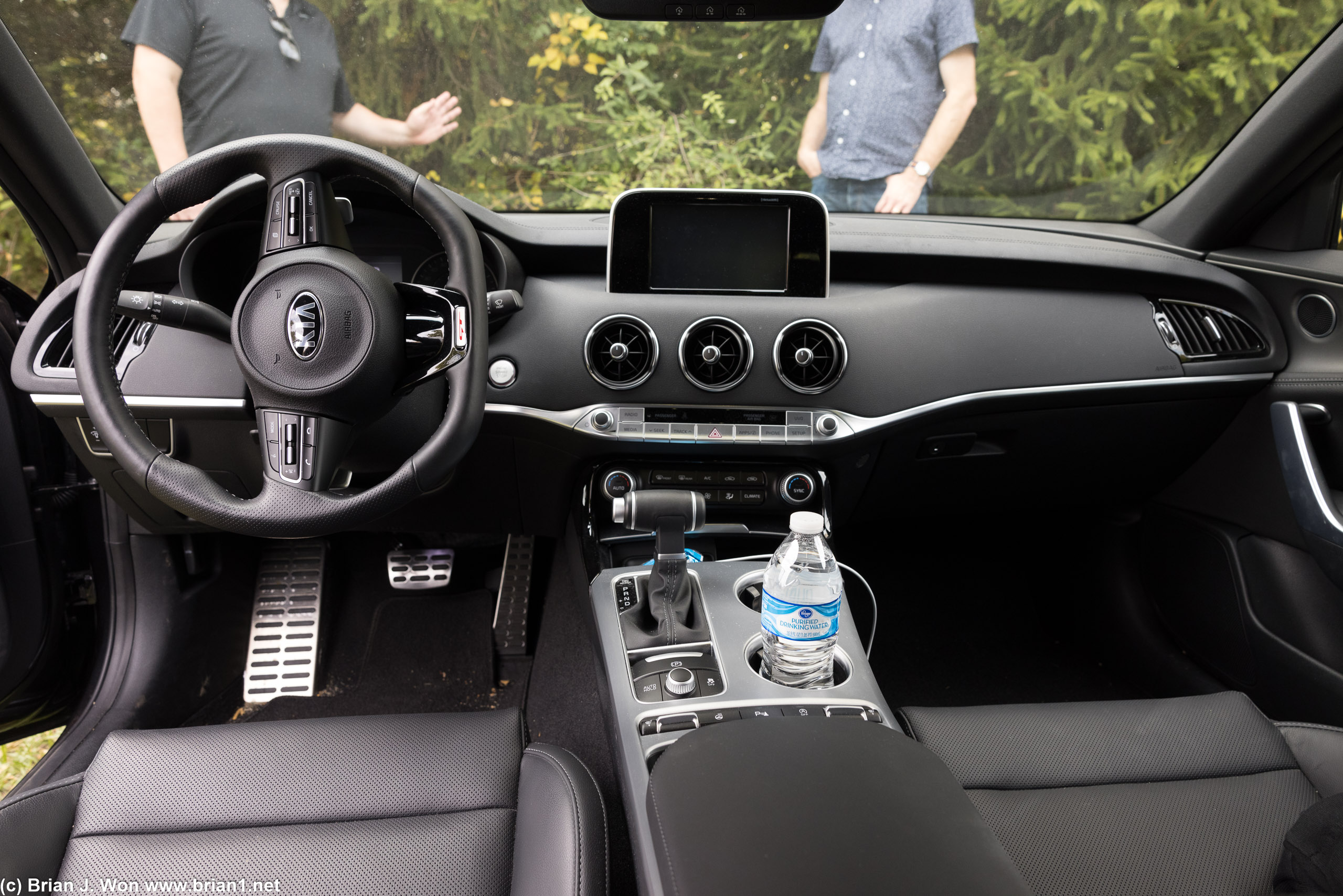 Interior of Joel's new ride.