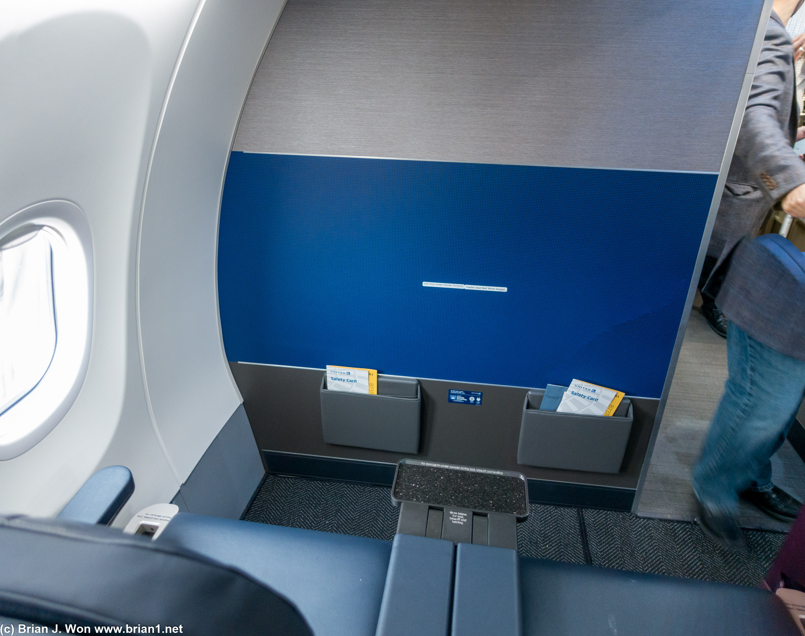 Bulkhead, row 1.