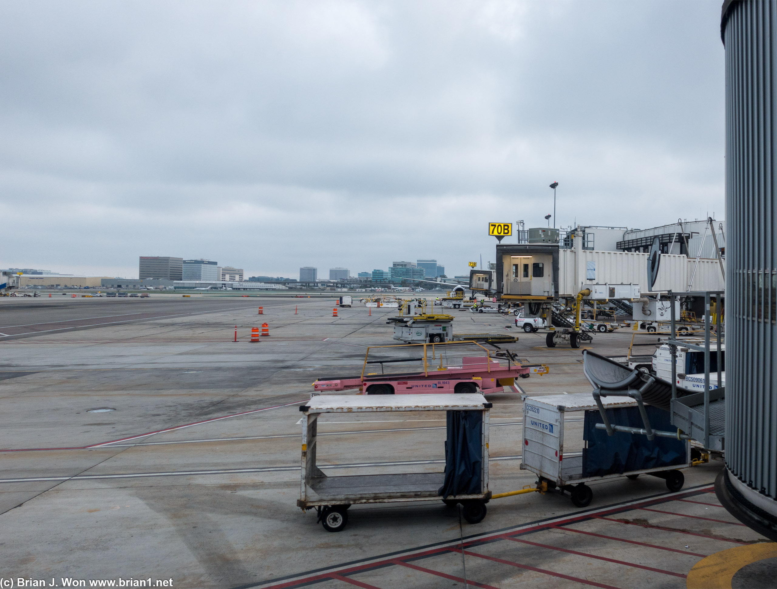 Pre-COVID-19, LAX was always packed. Now it's... empty.