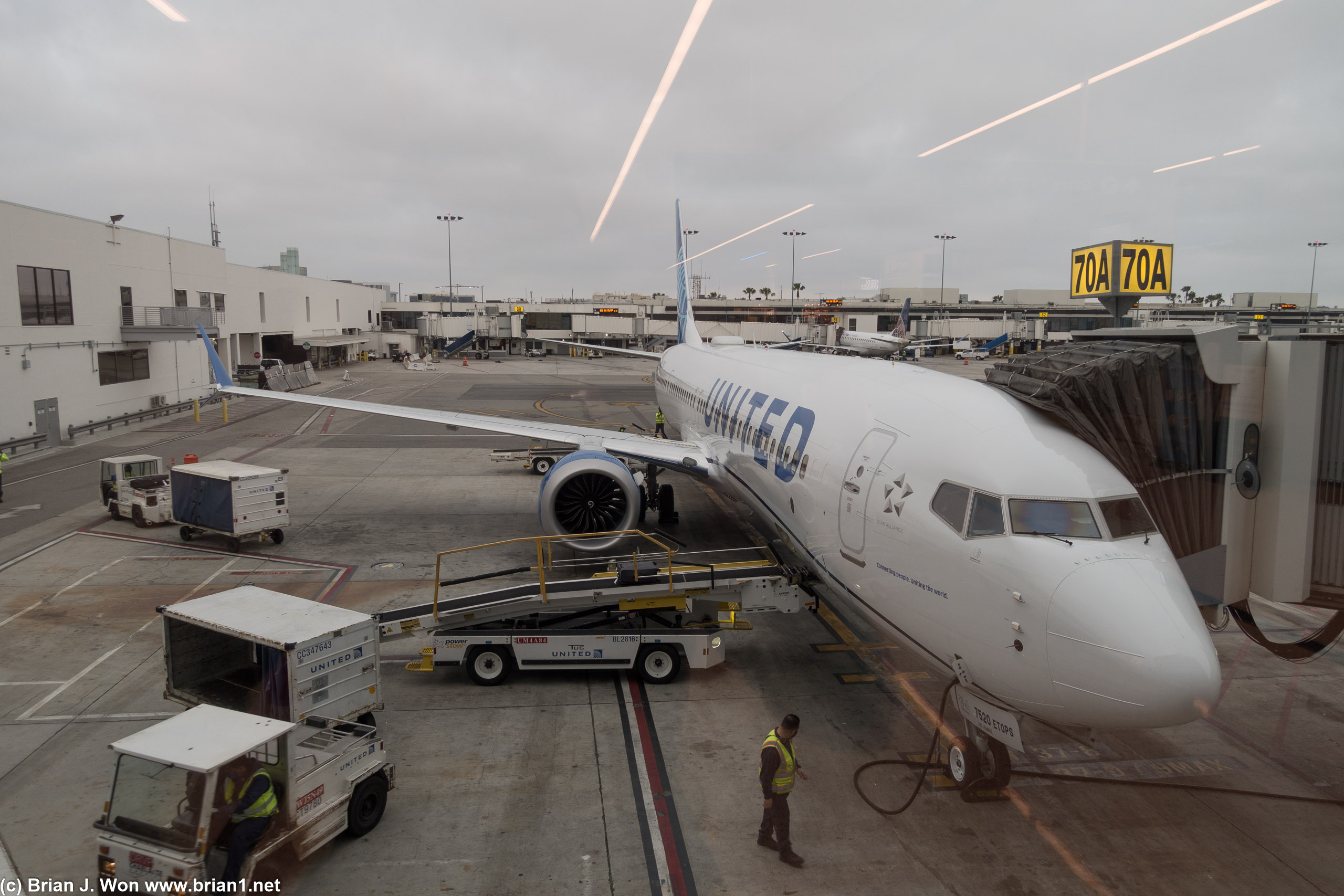 Concluding this 737 MAX's very first revenue passenger flight.