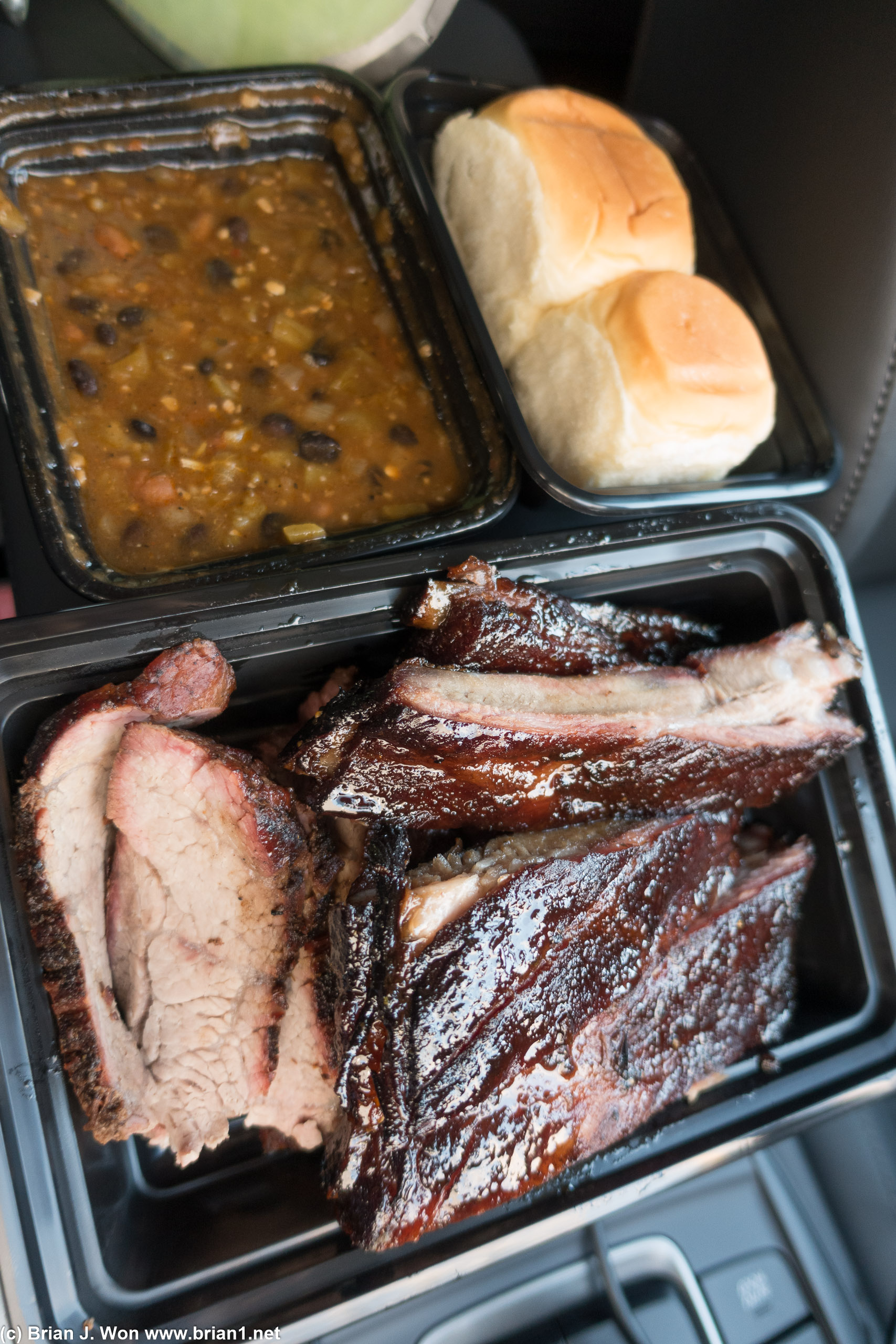 Ribs and tri-tip. MMMMMM.