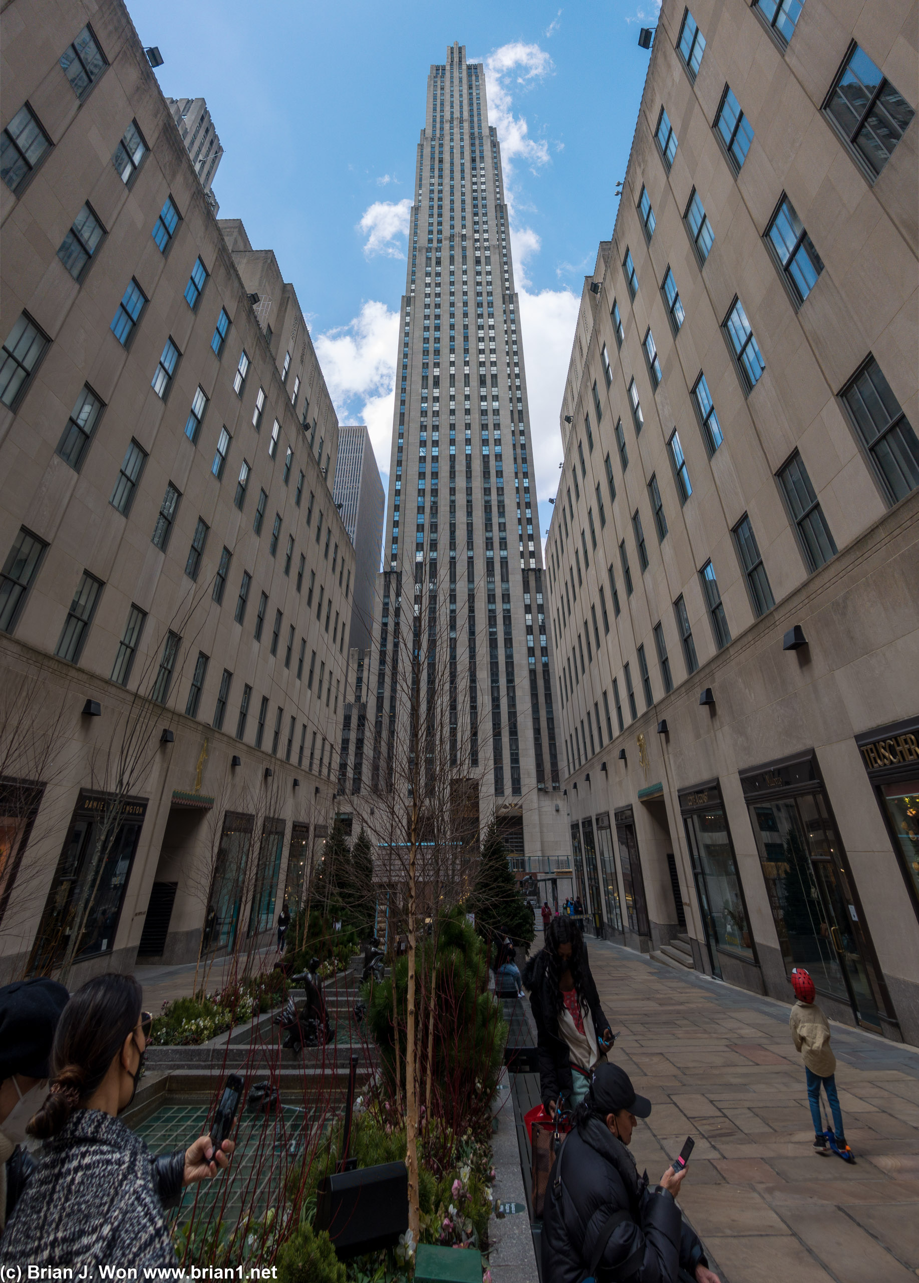 Rockefeller Center.