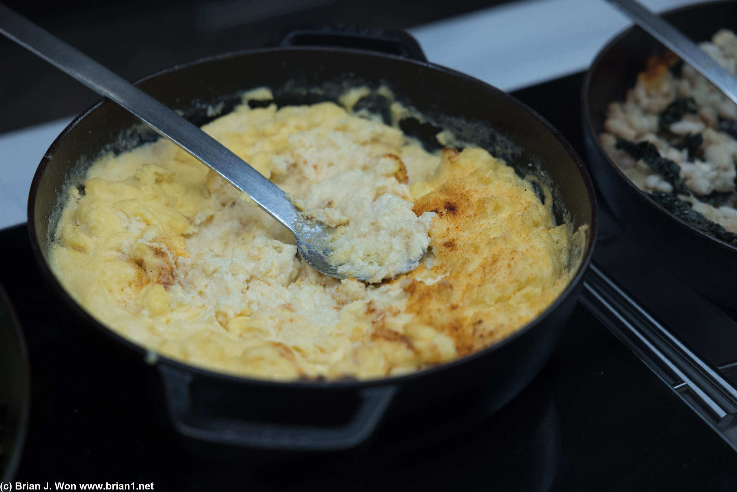 Some sort of cheese potato thing?