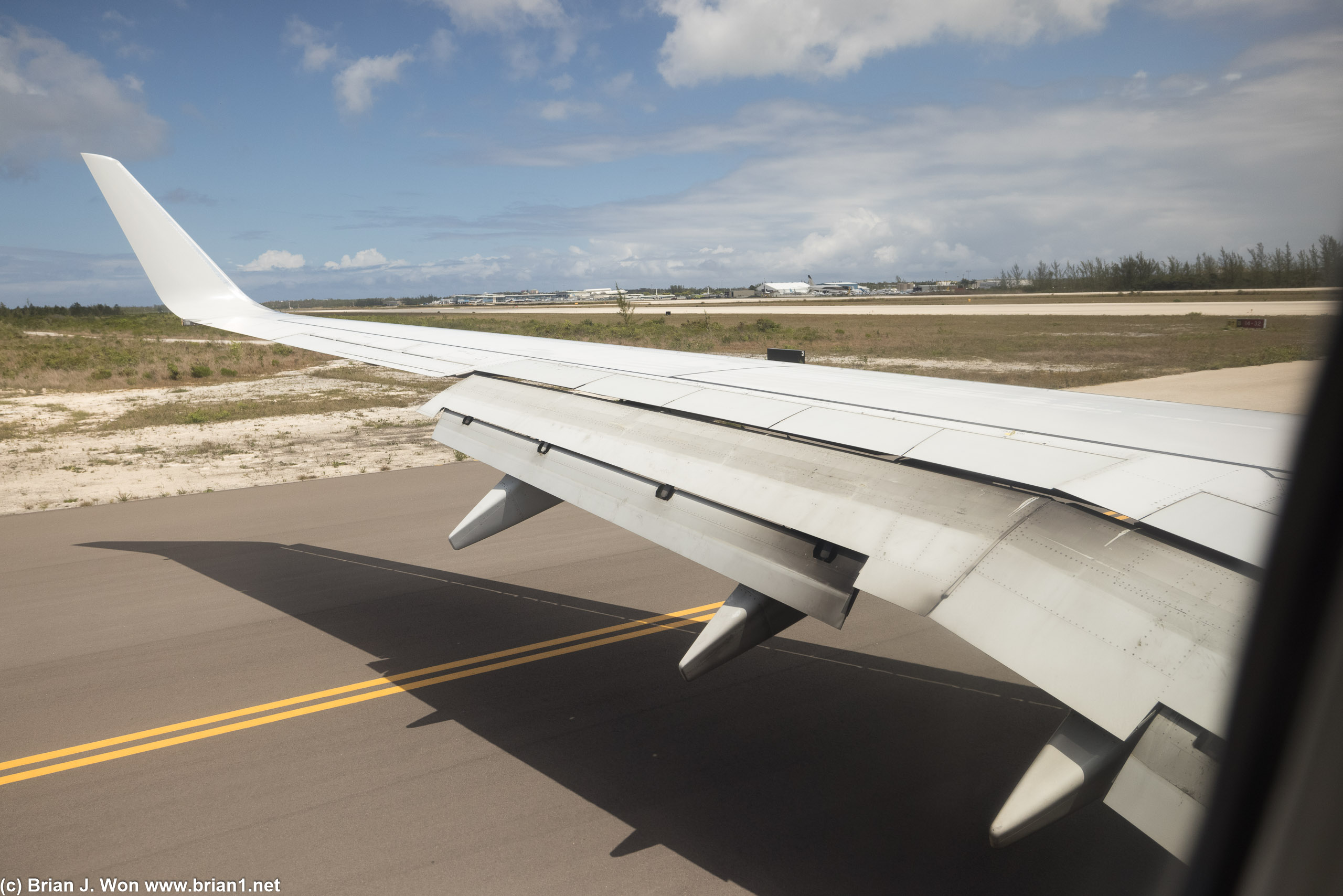 Arrived in Nassau.