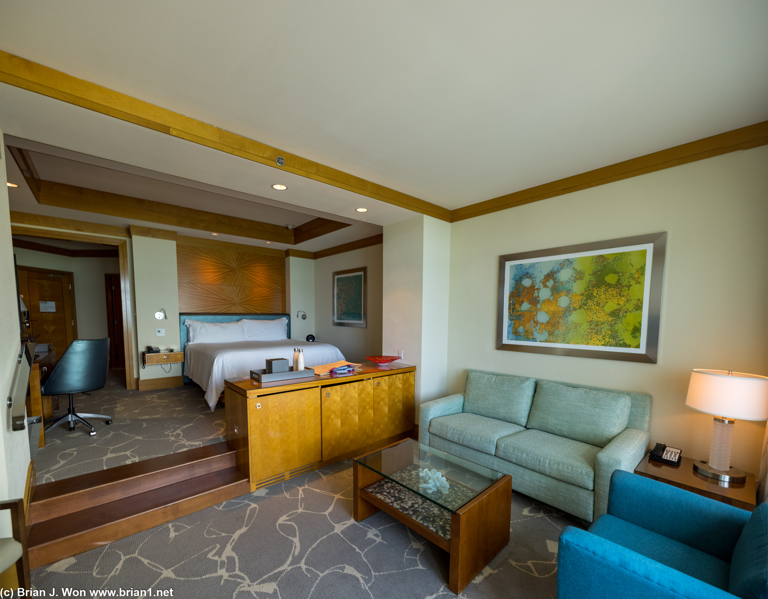 Spacious enough.
