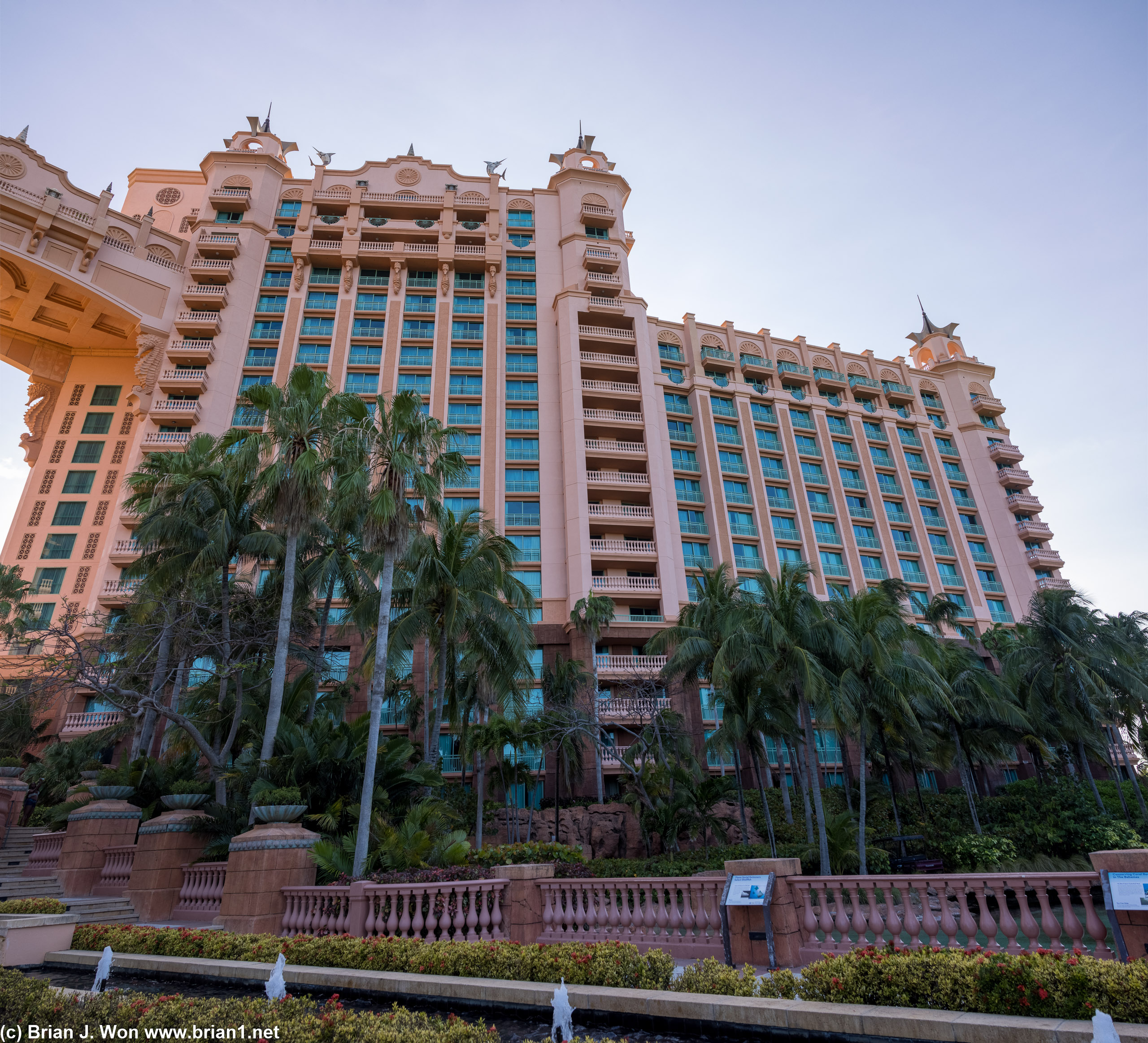 The Royal at Atlantis, west wing.