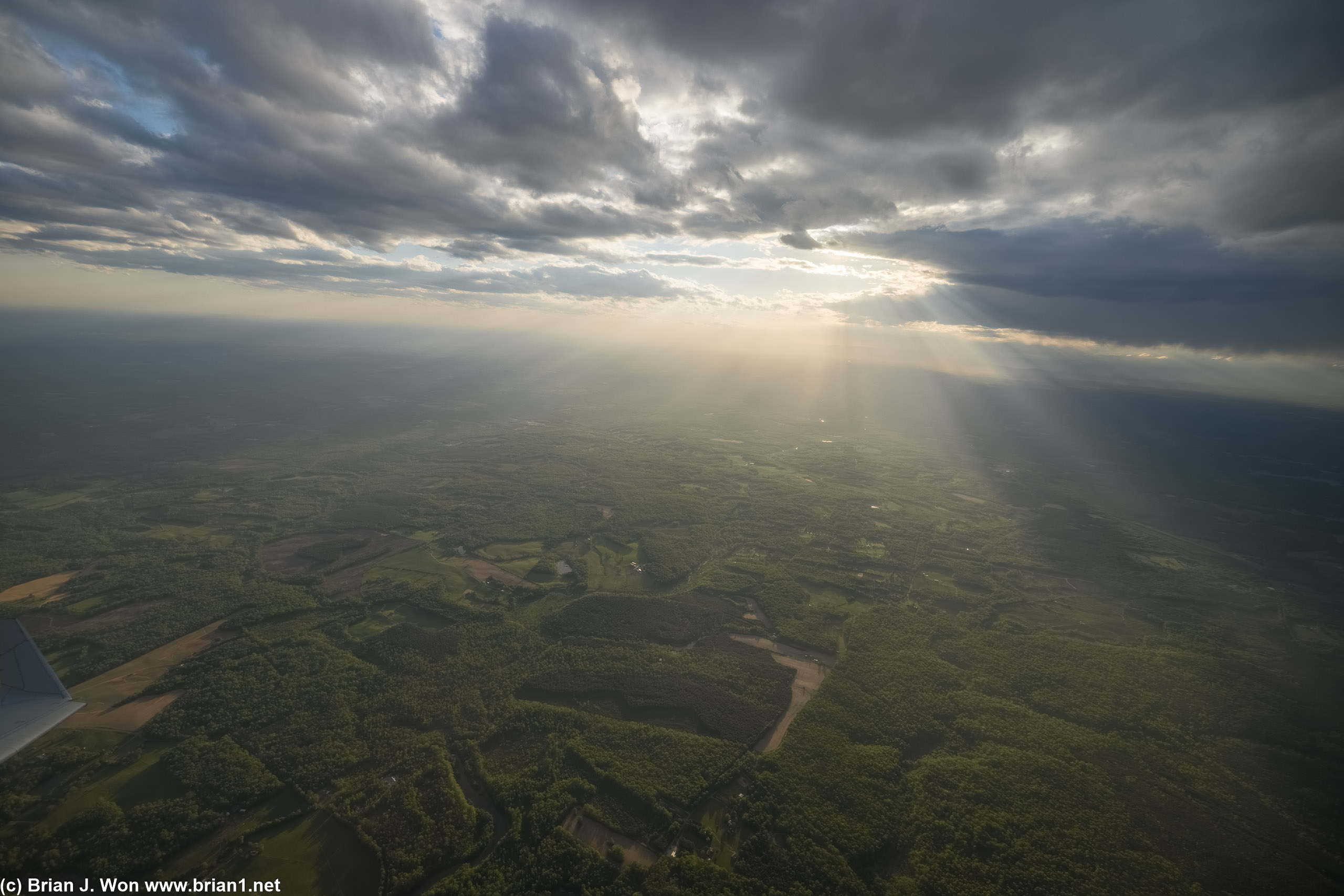 Flying in circles means lots of time to take pictures.