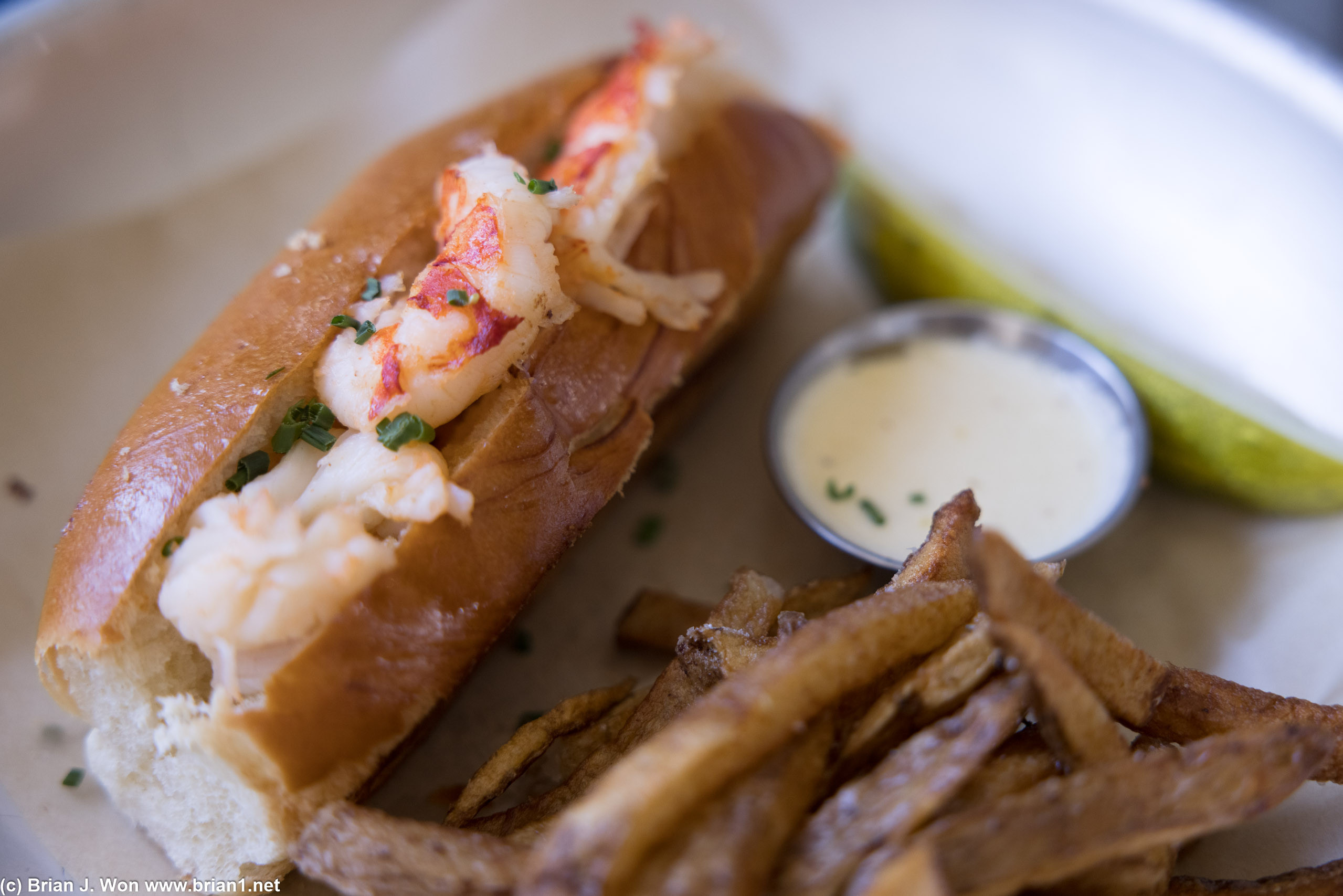 Lobster roll.