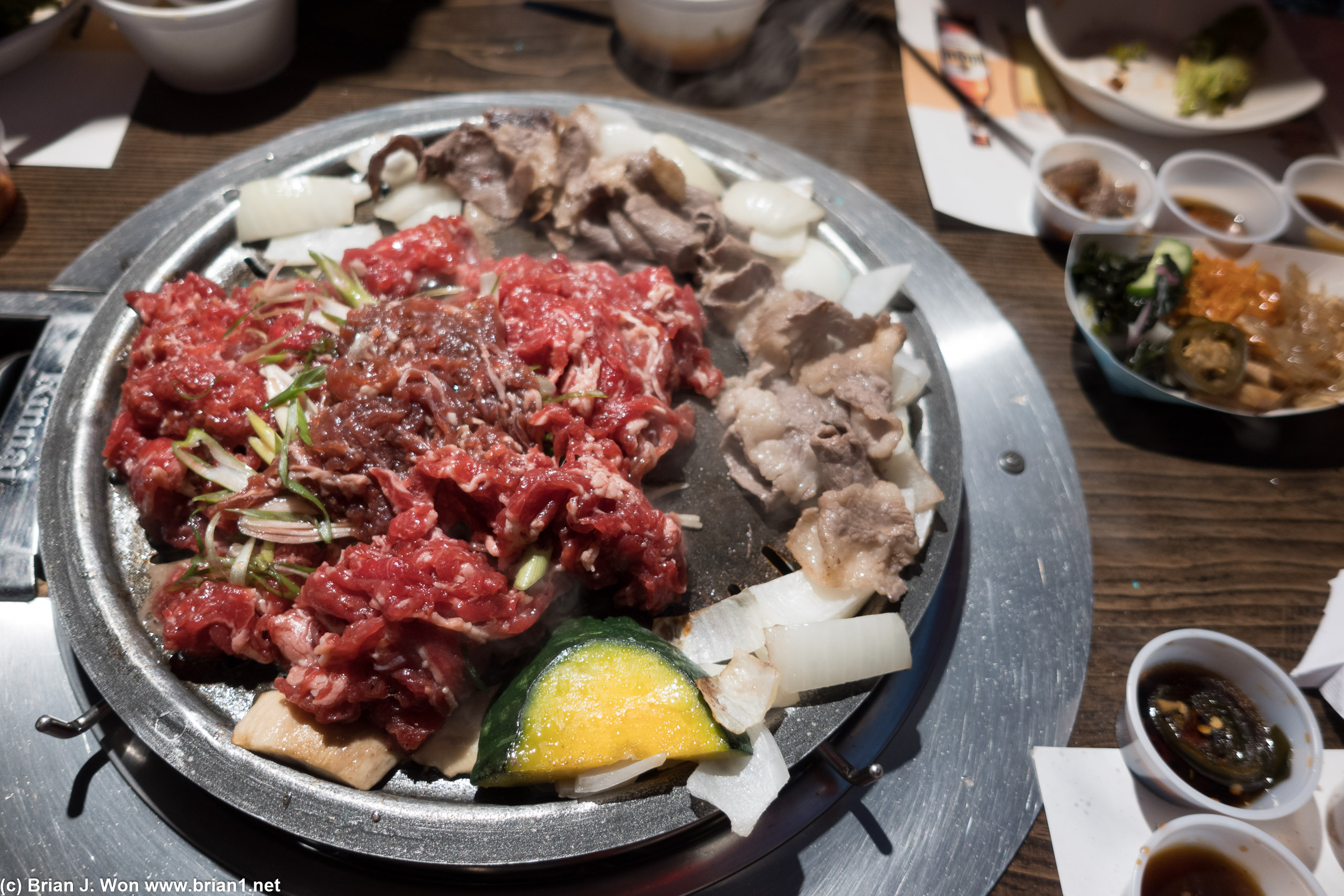 And bulgogi.