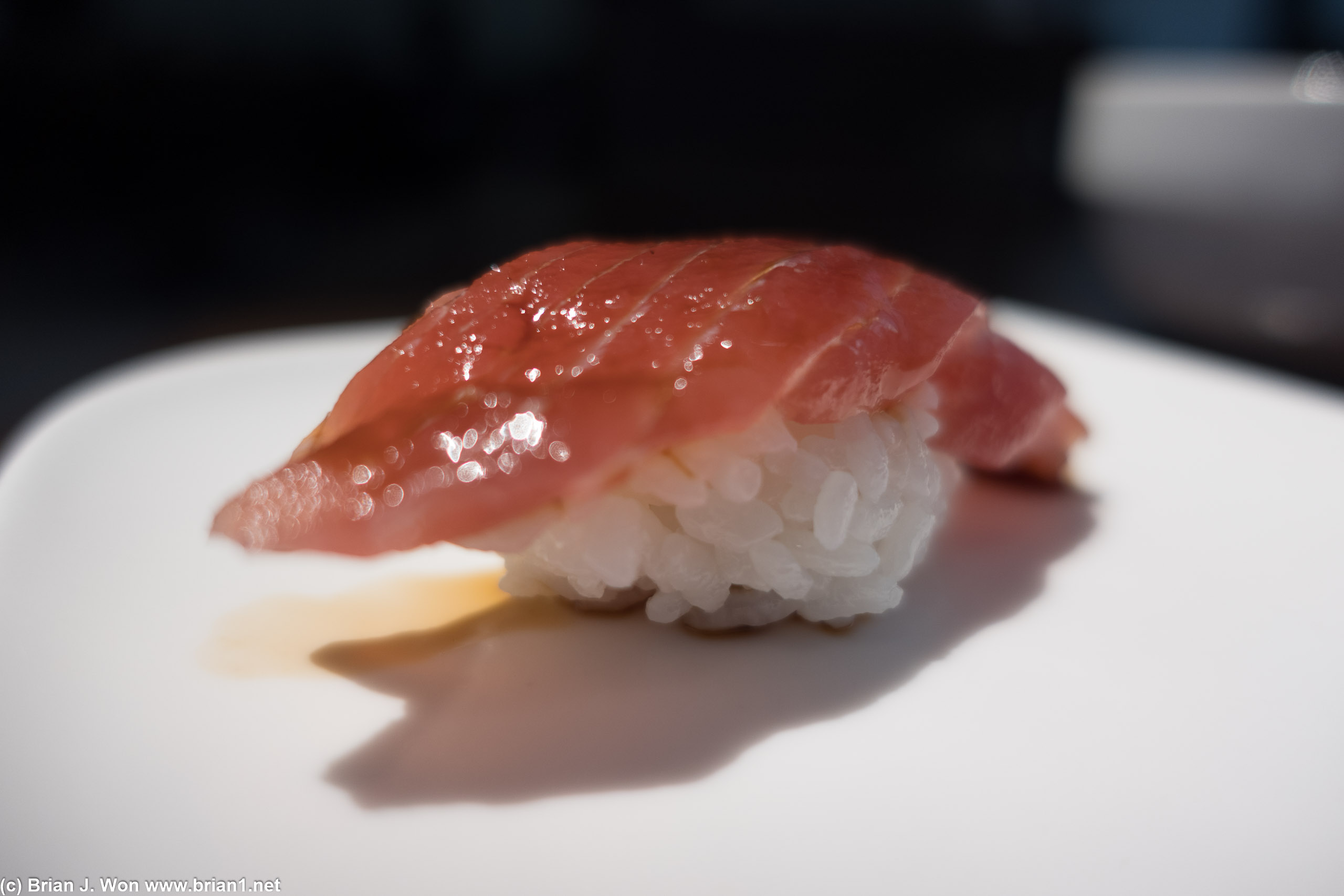 Maguro. Quality fish, modest cuts.