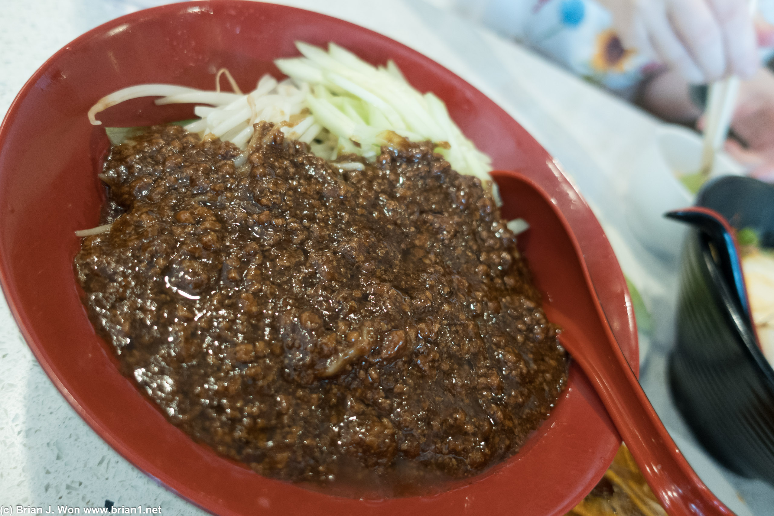 Zha jiang mian.