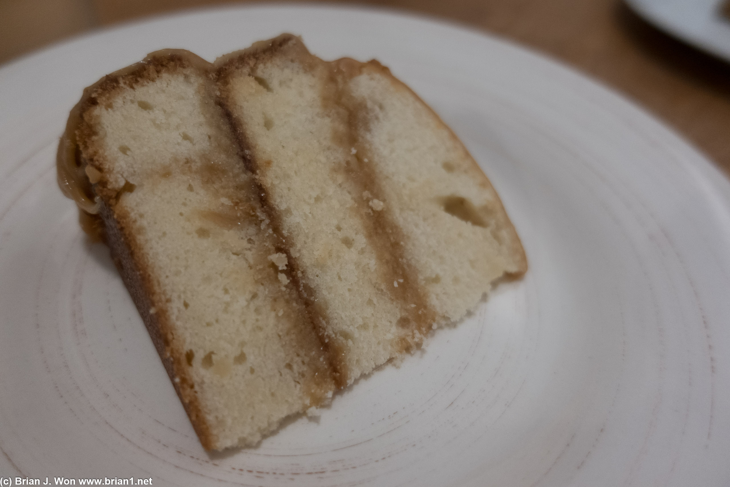 Too big a slice!