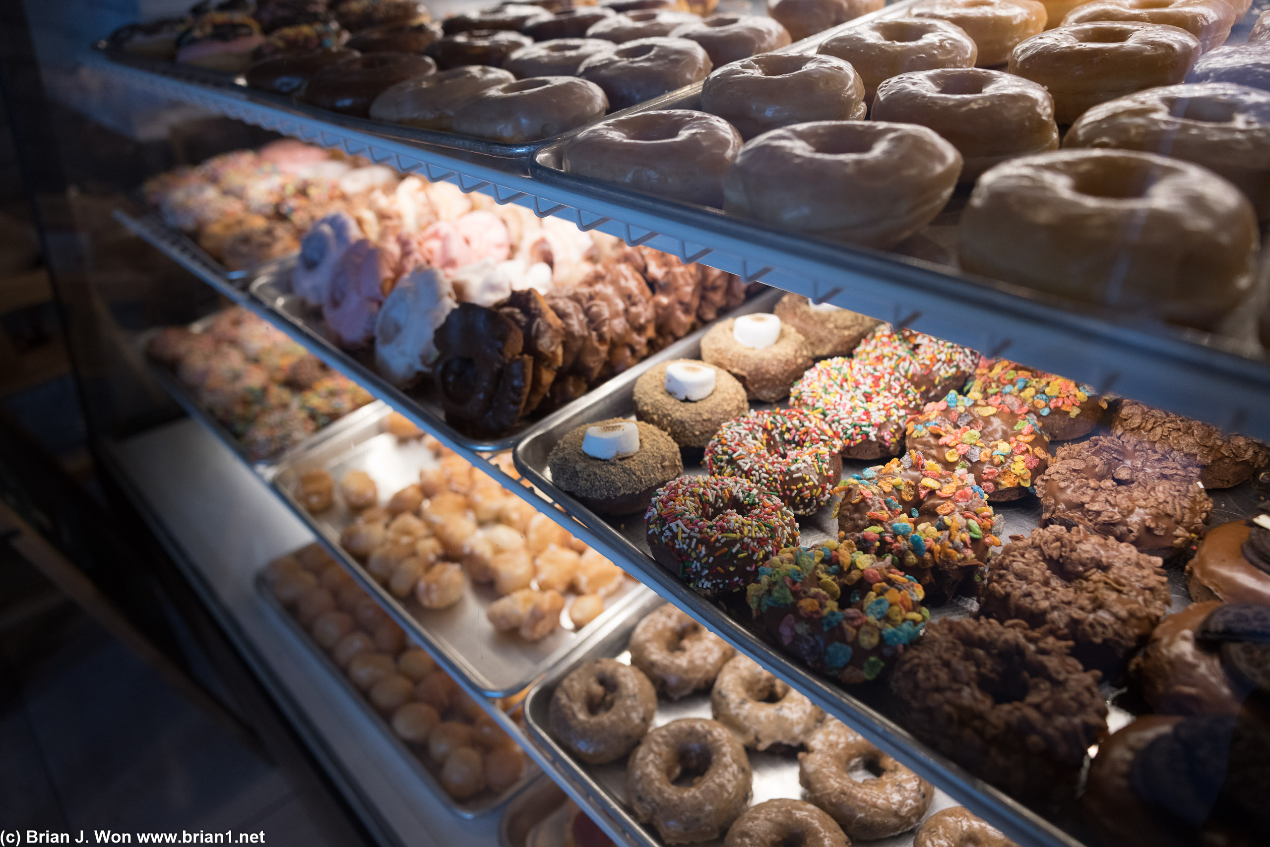 And another third (half)? They're no Voodoo Donuts but that's a plus in my book.