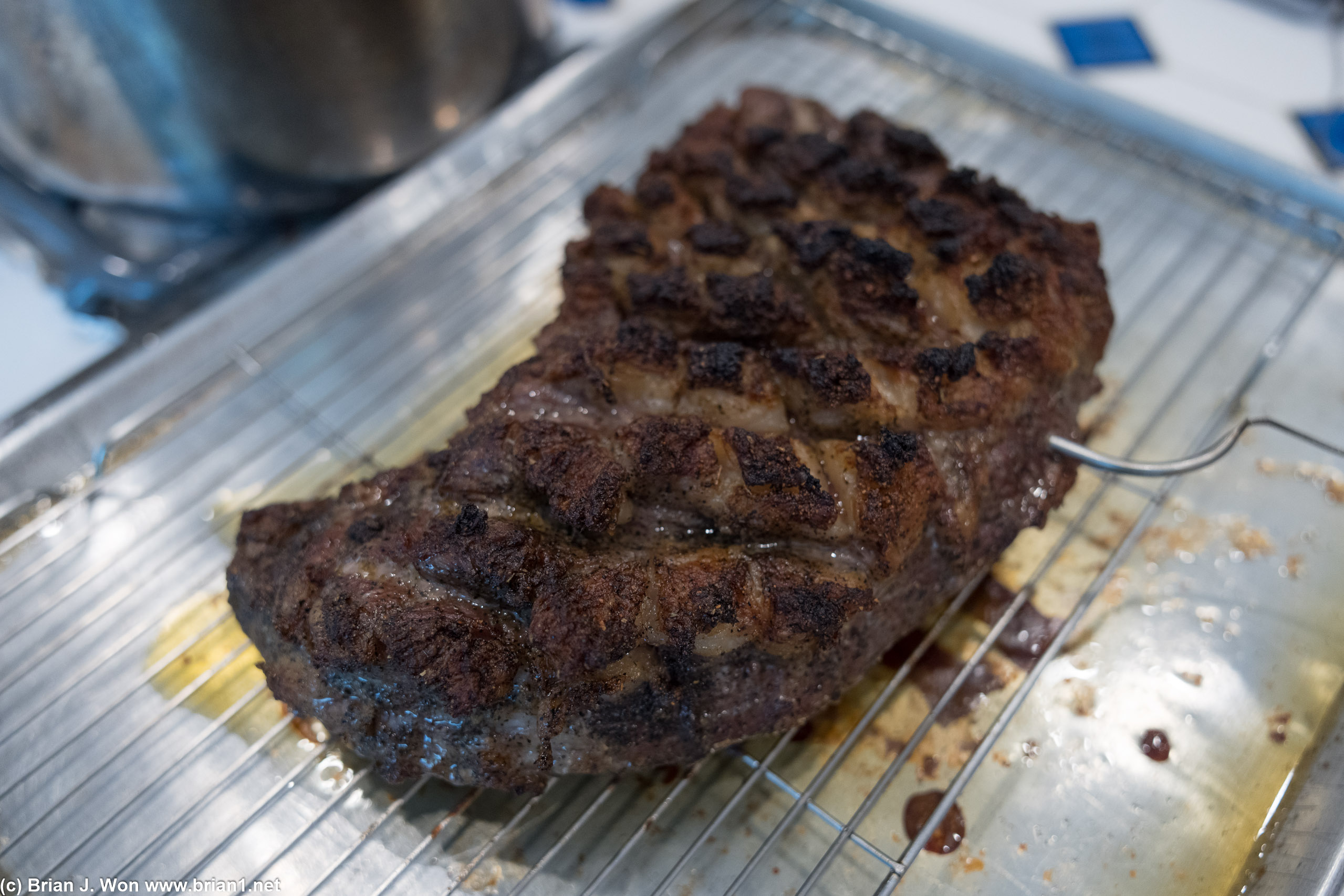 Dad's tri-tip.