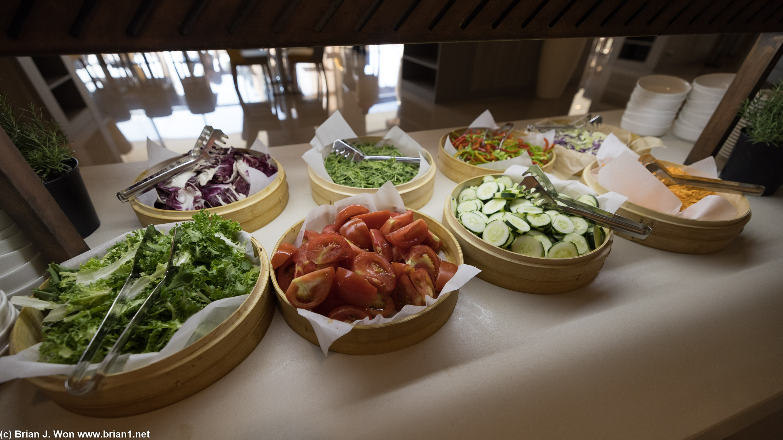 Fresh veggies.