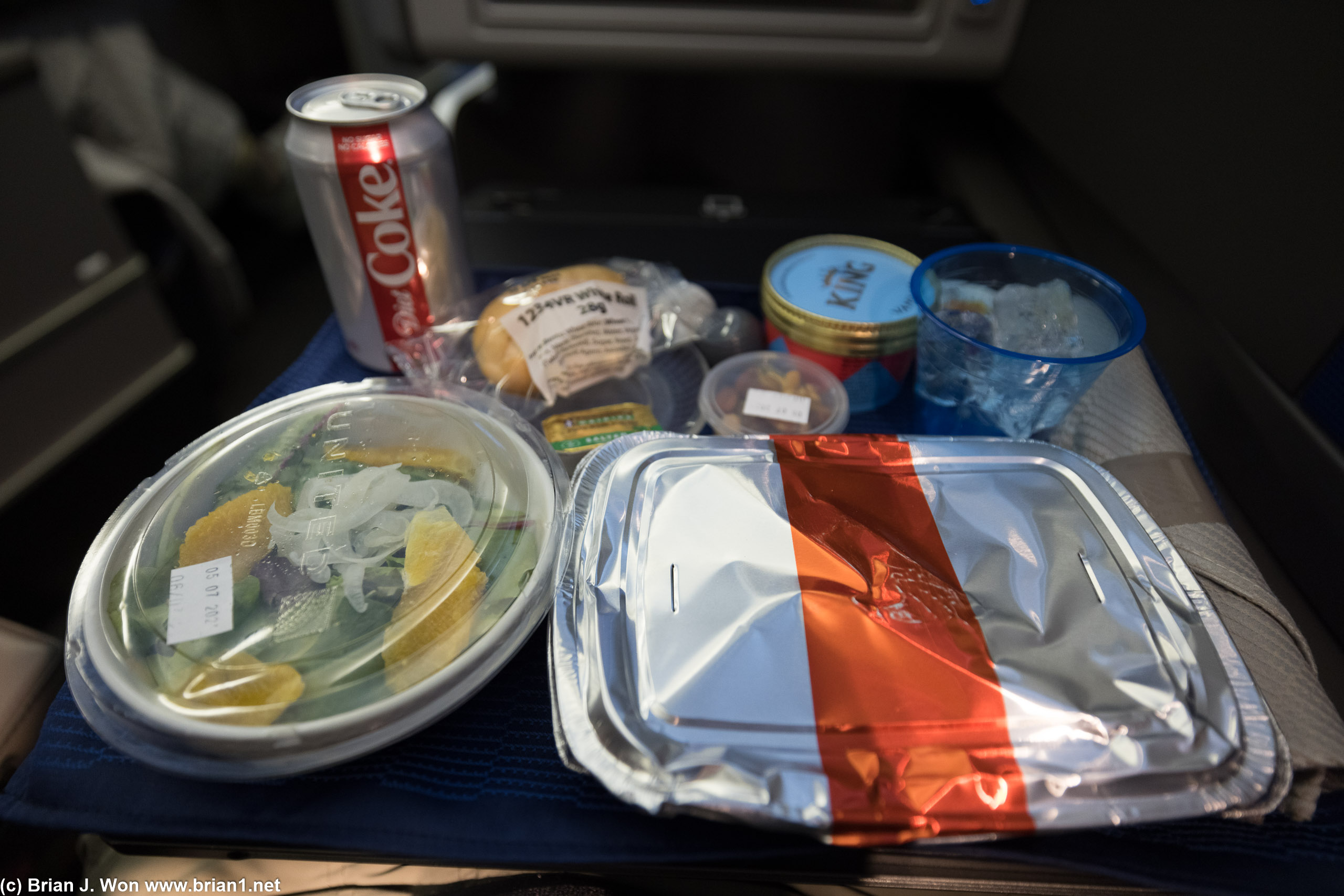 COVID-19 means all meals delivered still sealed, and on one tray.