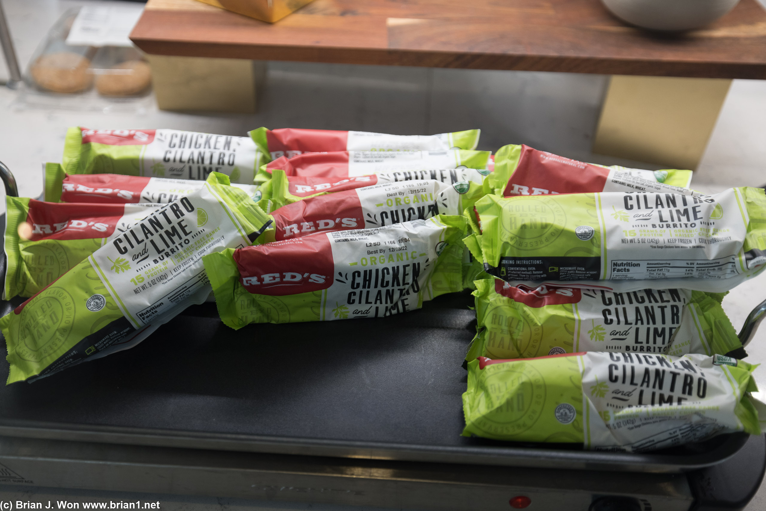 The now infamous burritos. I passed.