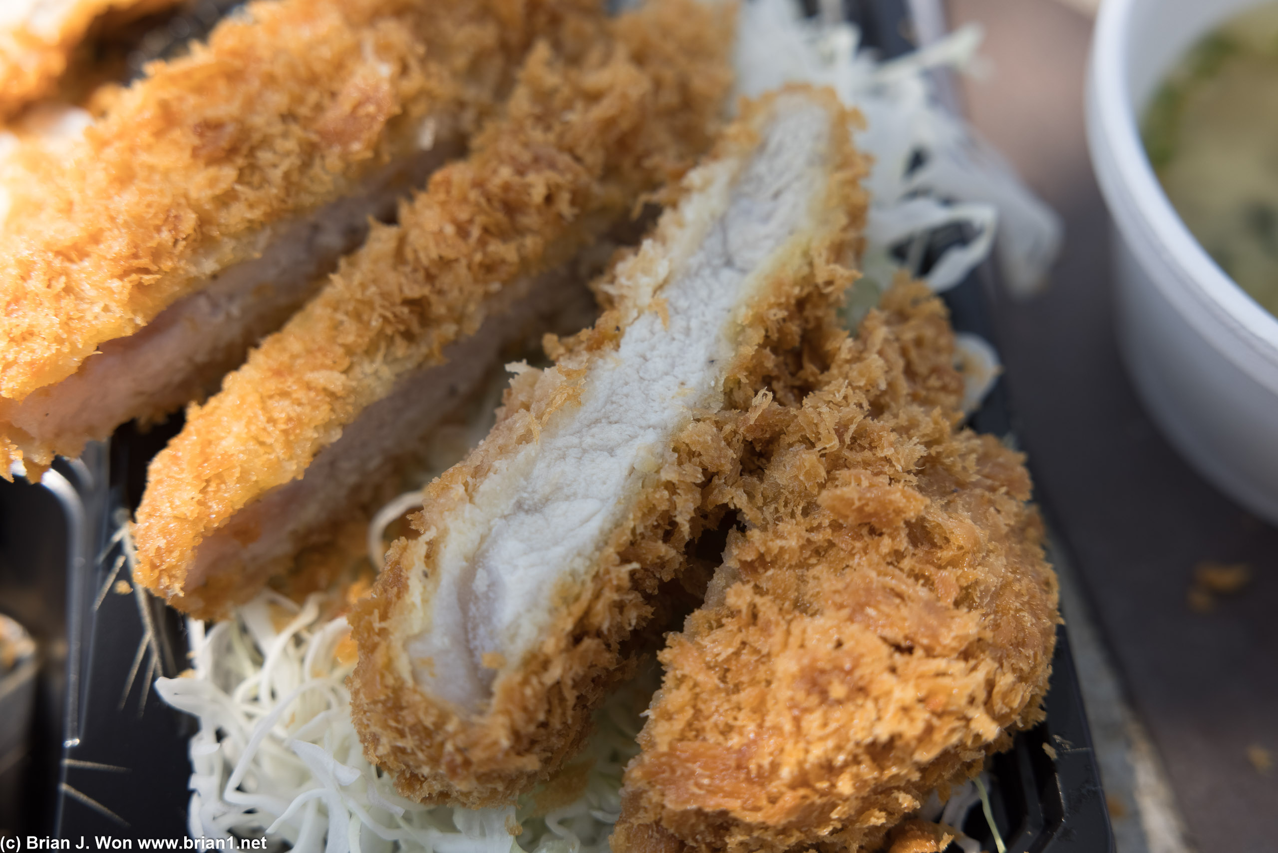 Pretty good-- and it's in a food court!