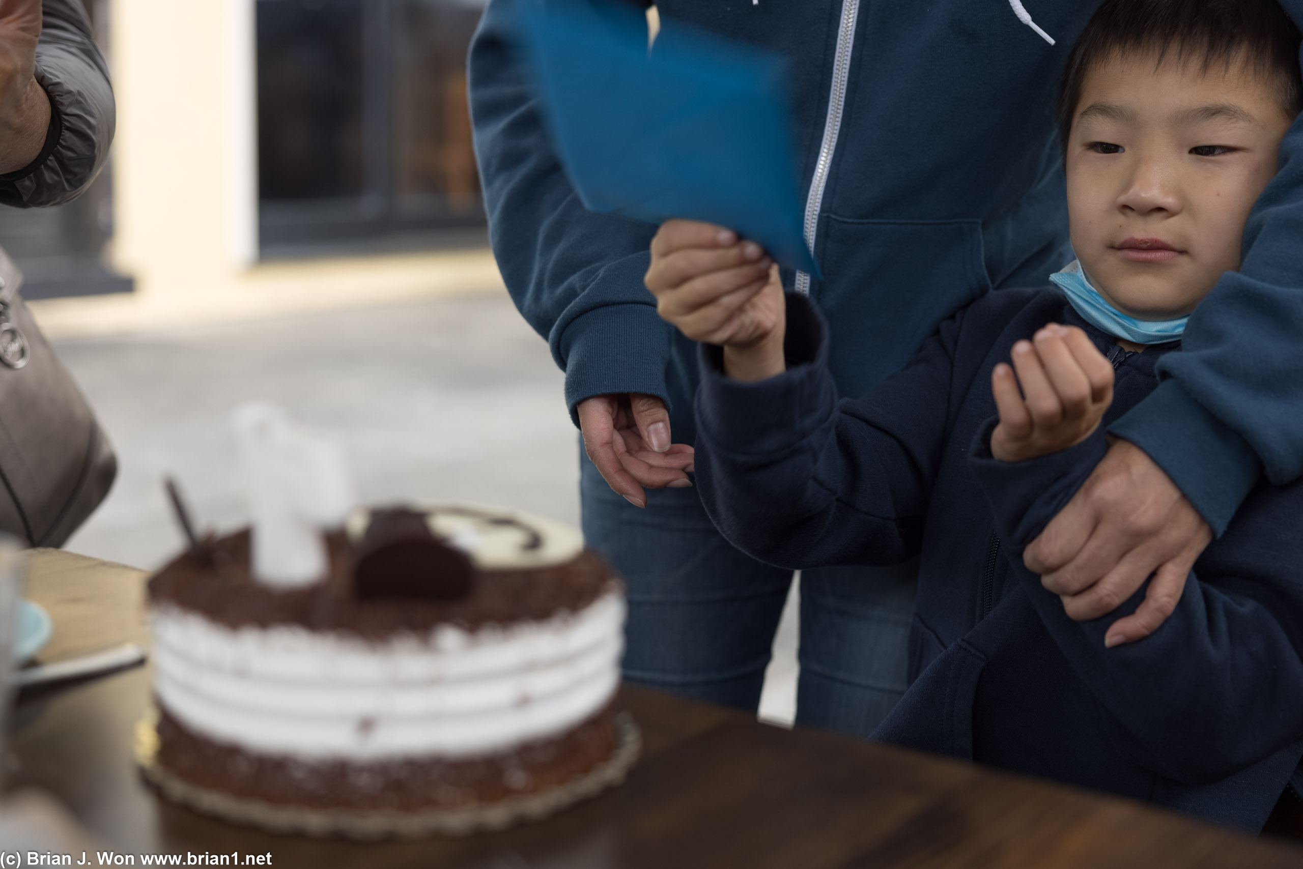 Blowing out candles in a COVID-19 world.