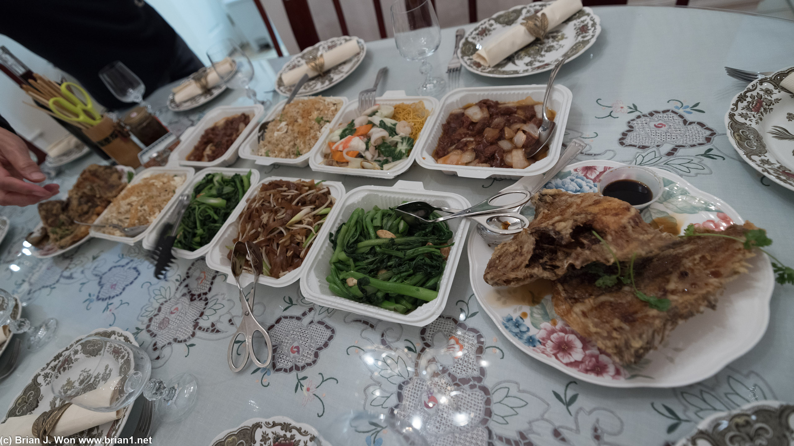 Fine china.