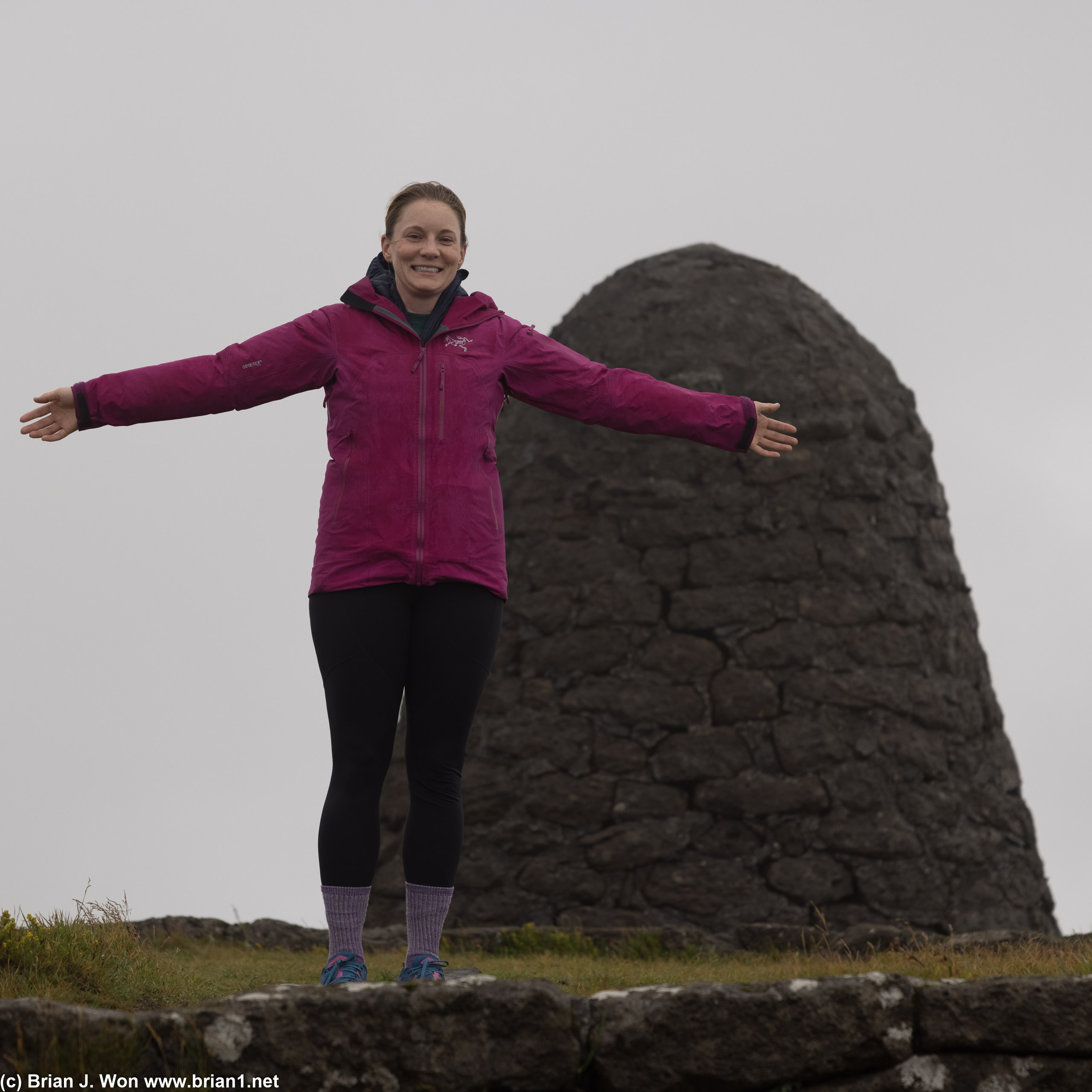 Atop Hjorleifshofdi.