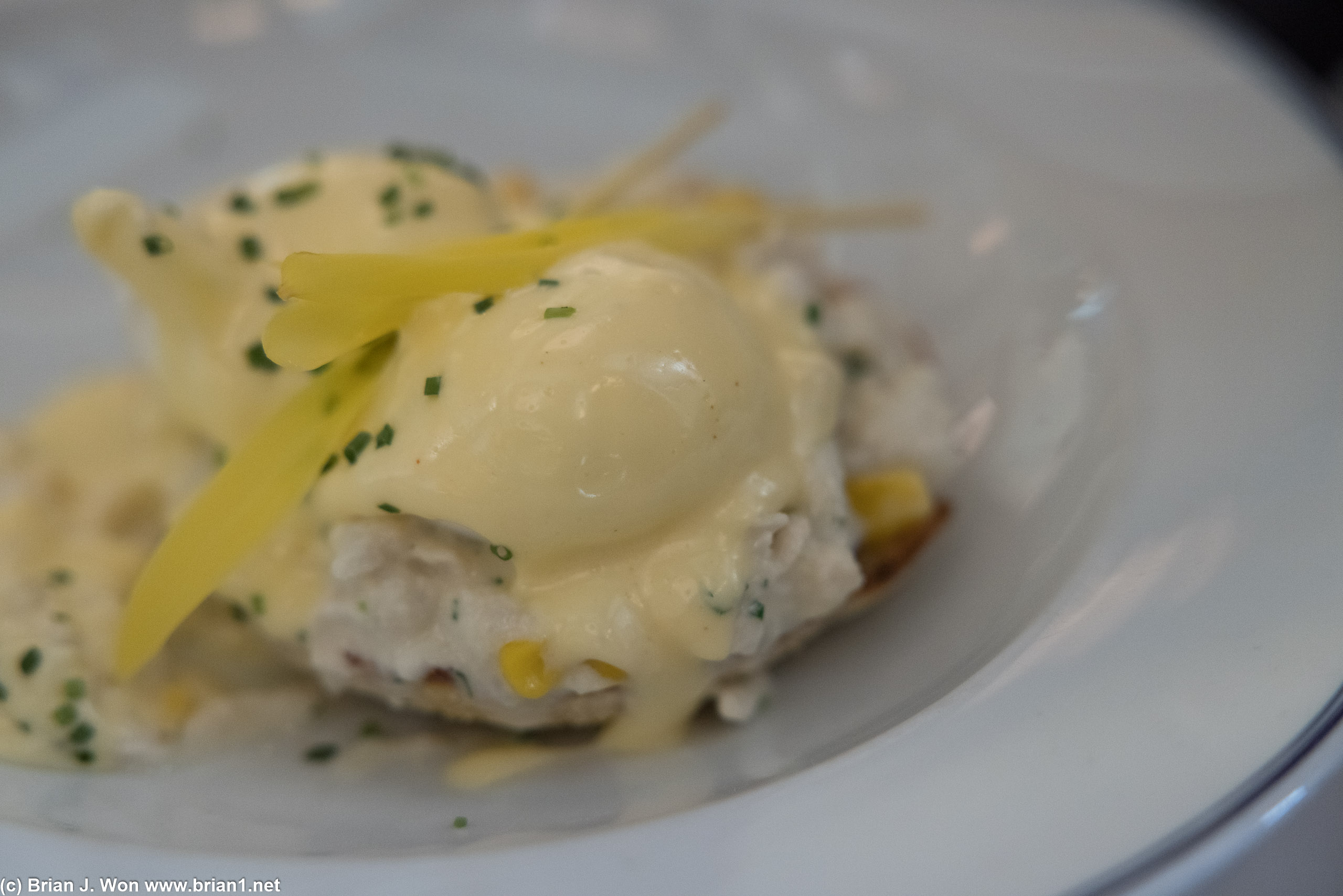 Lobster benedict. Mixed opinions?
