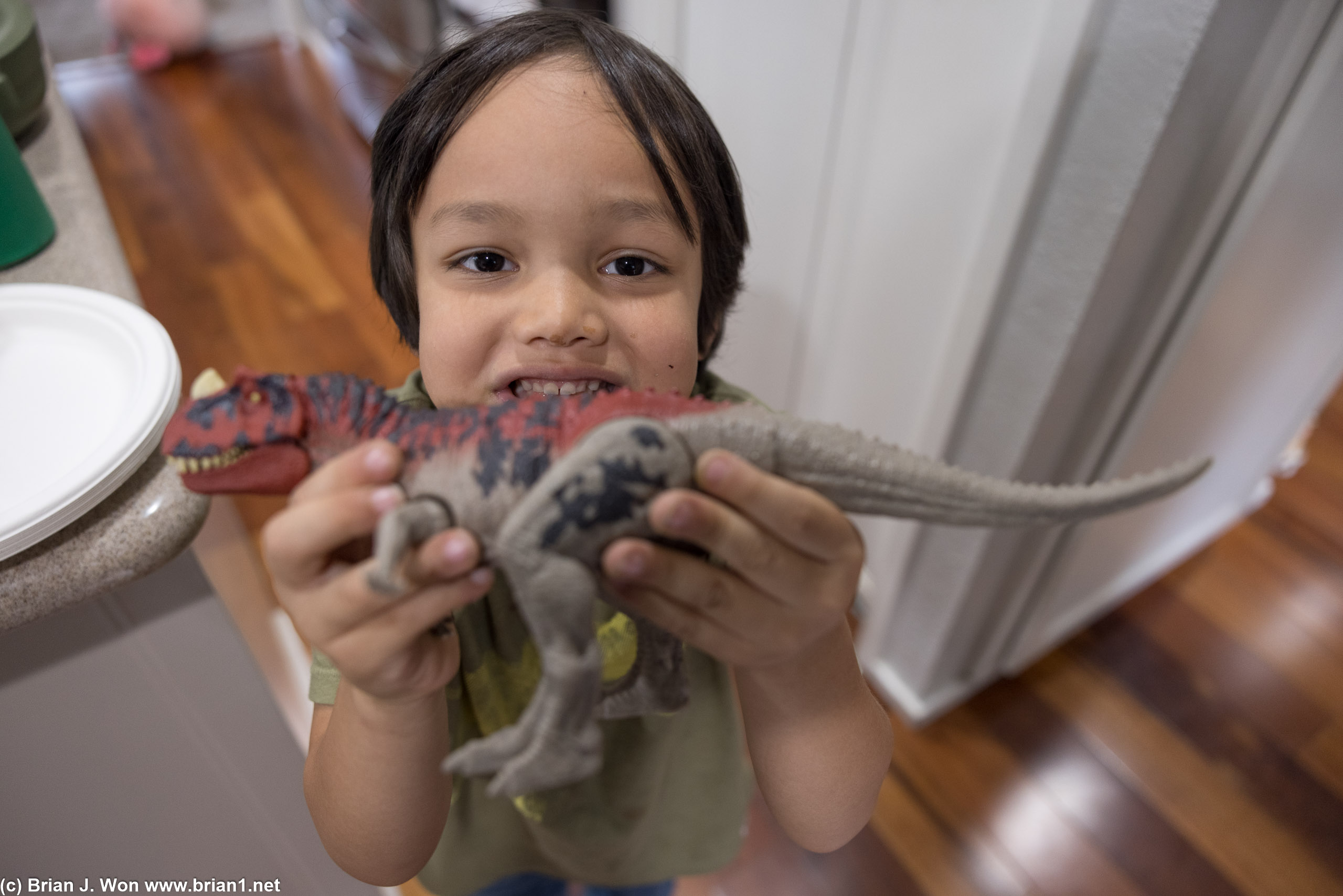 And dinosaurs.