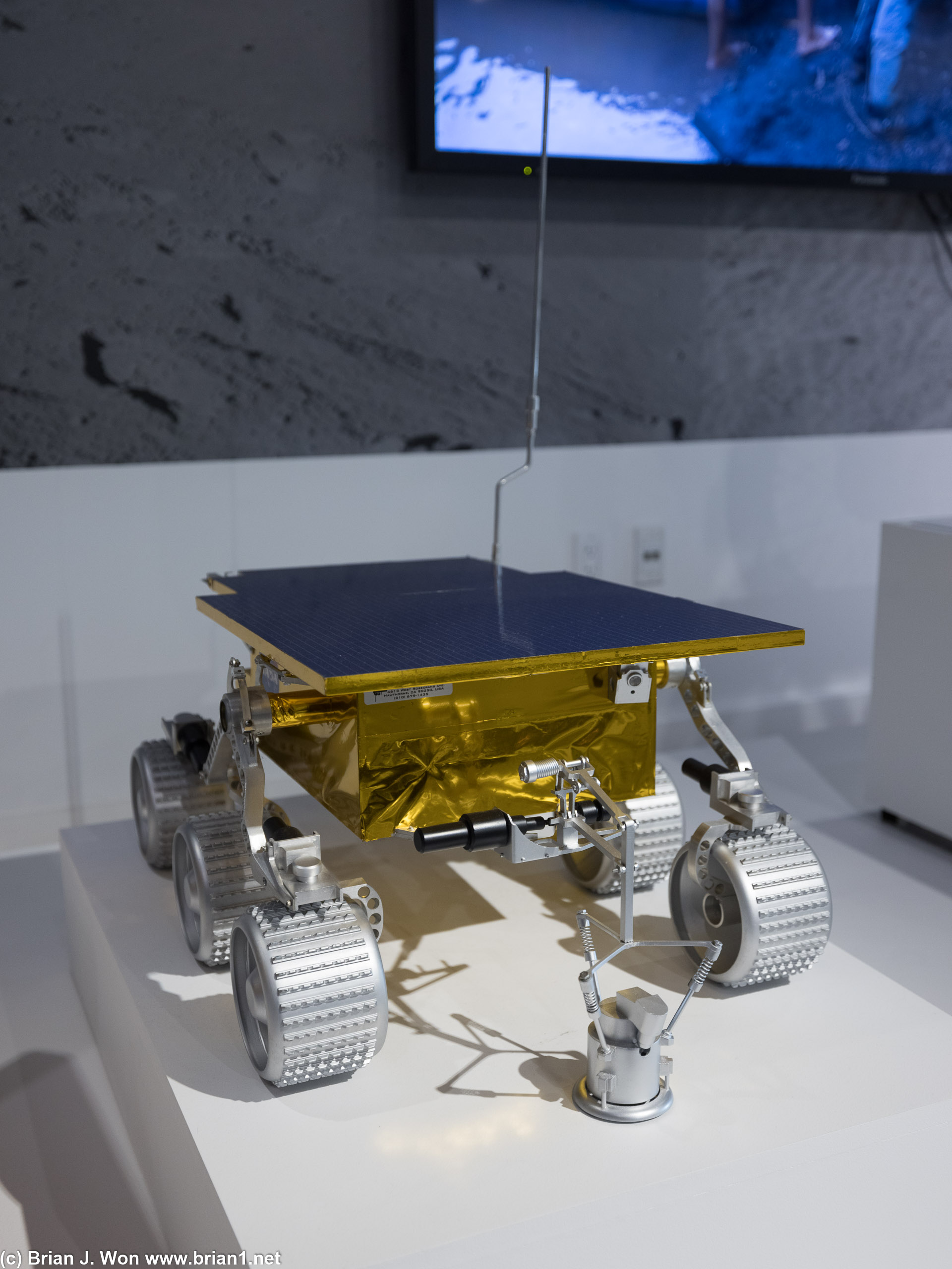 Mars Sojourner rover.