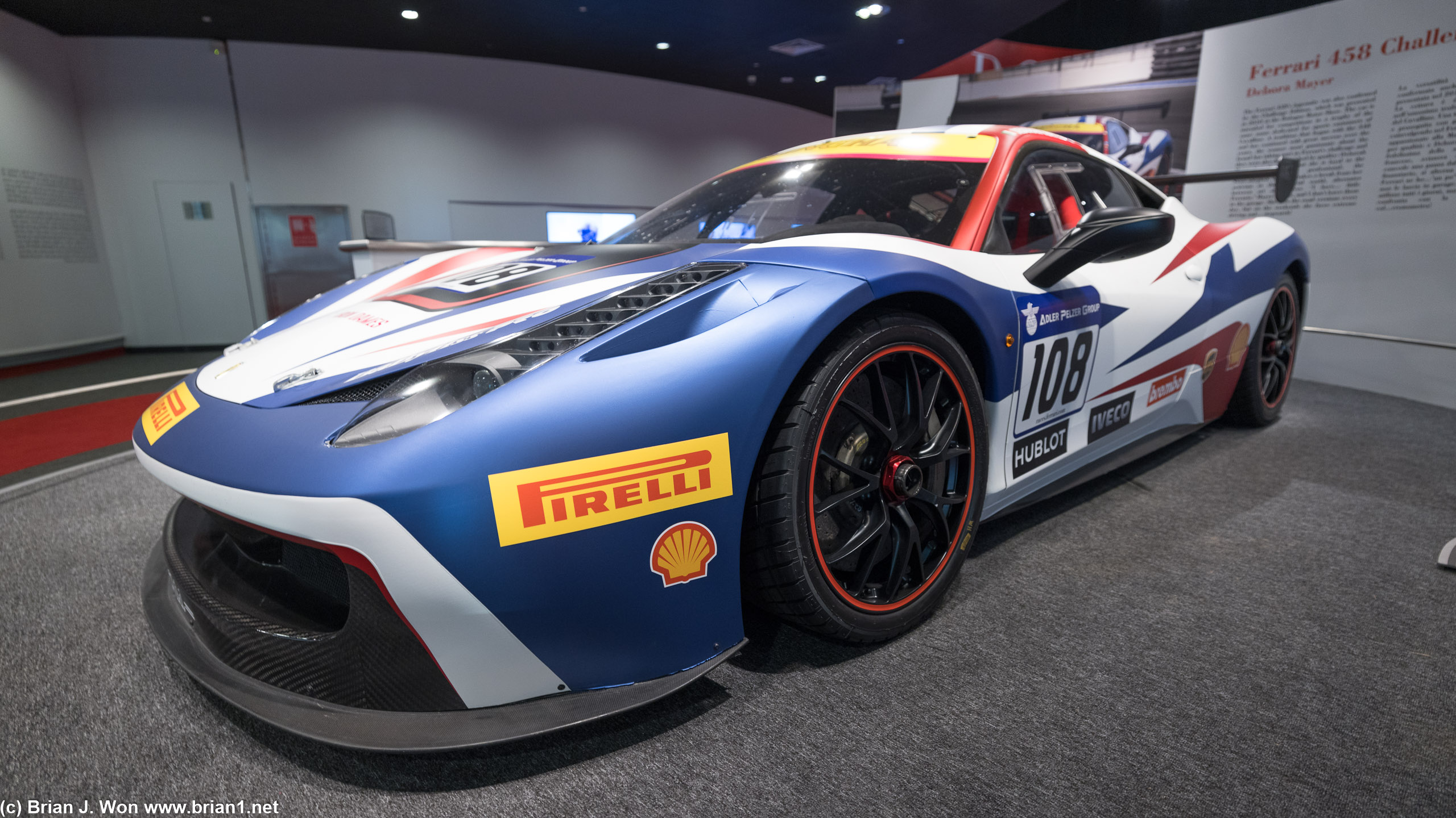 Ferrari 458 Challenge.