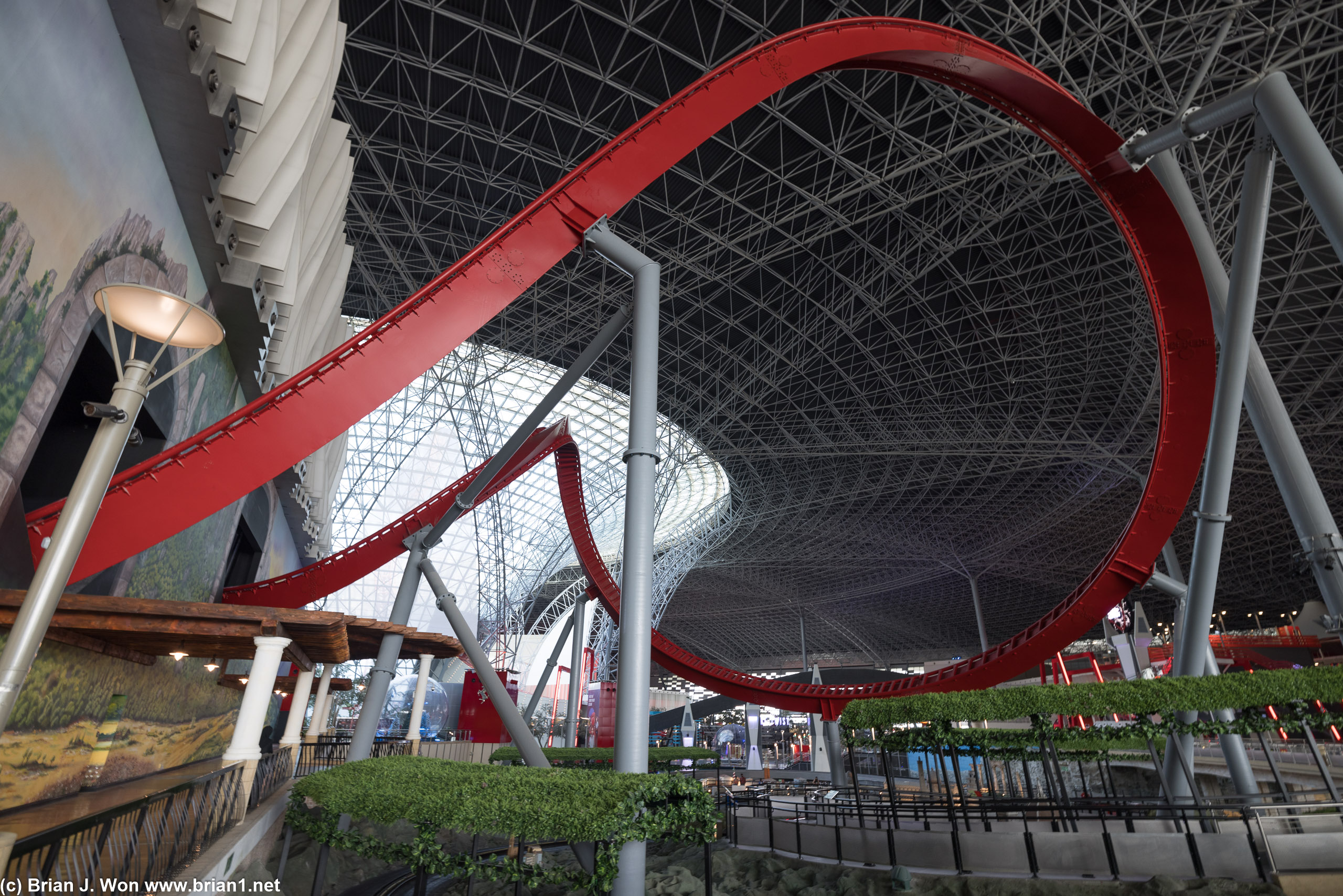 One of four rollercoasters they wouldn't let me ride with my N95 mask. (cloth masks only???)