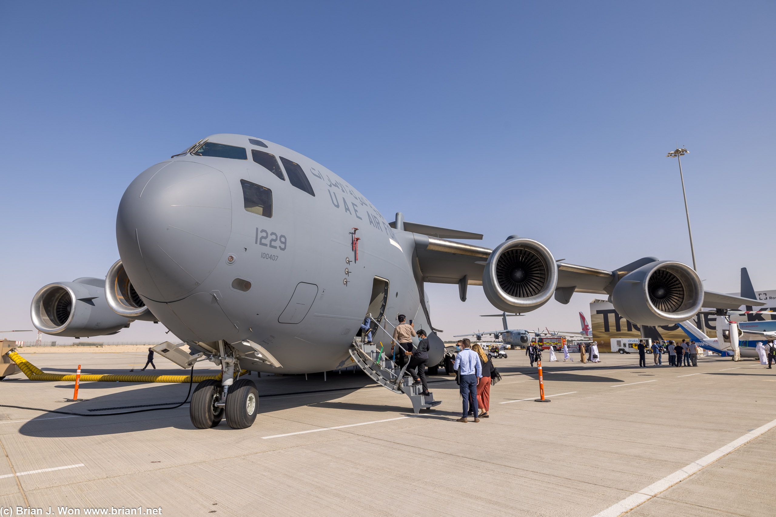 UAE Boeing C-17A.
