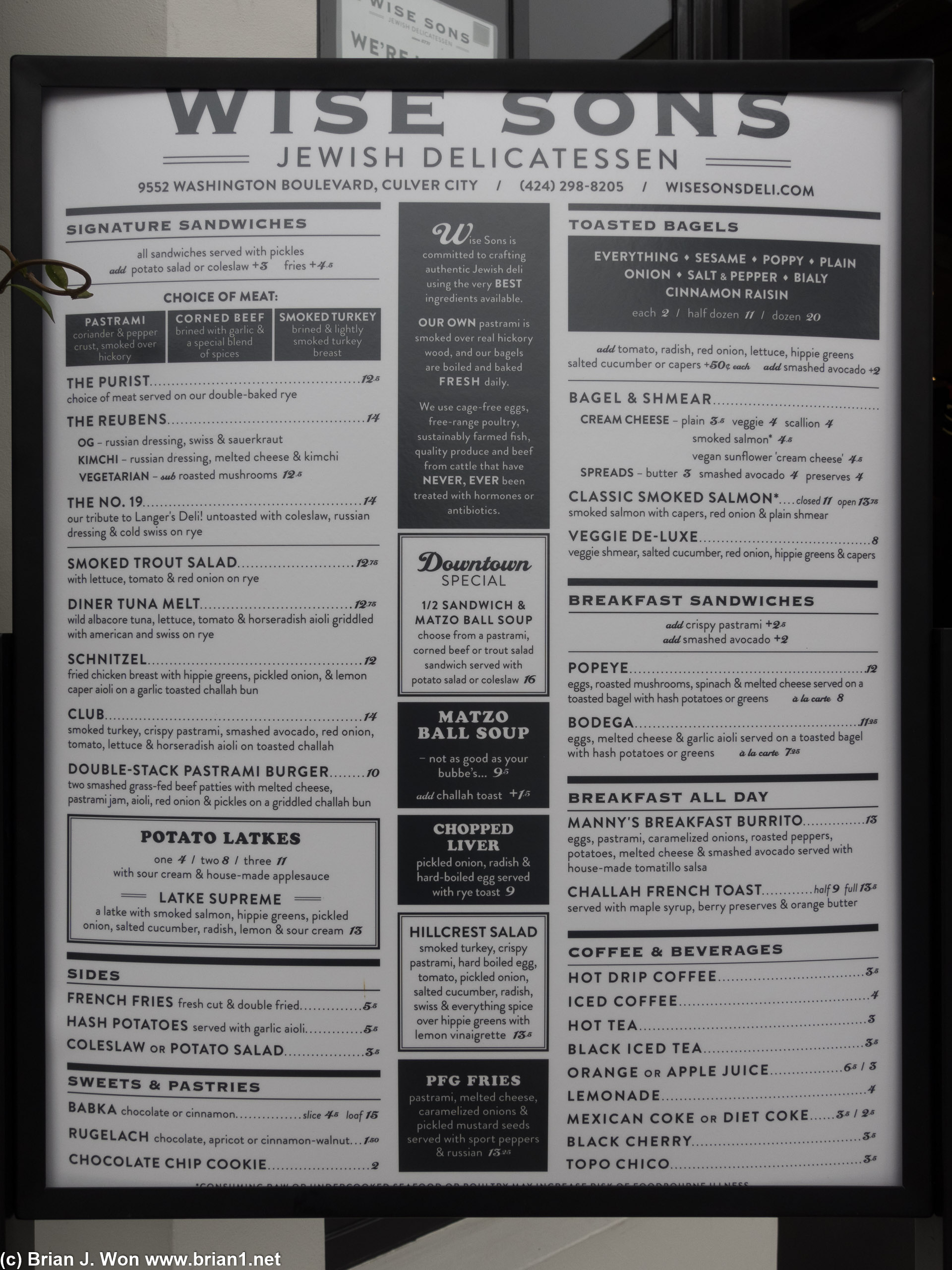 Menu.
