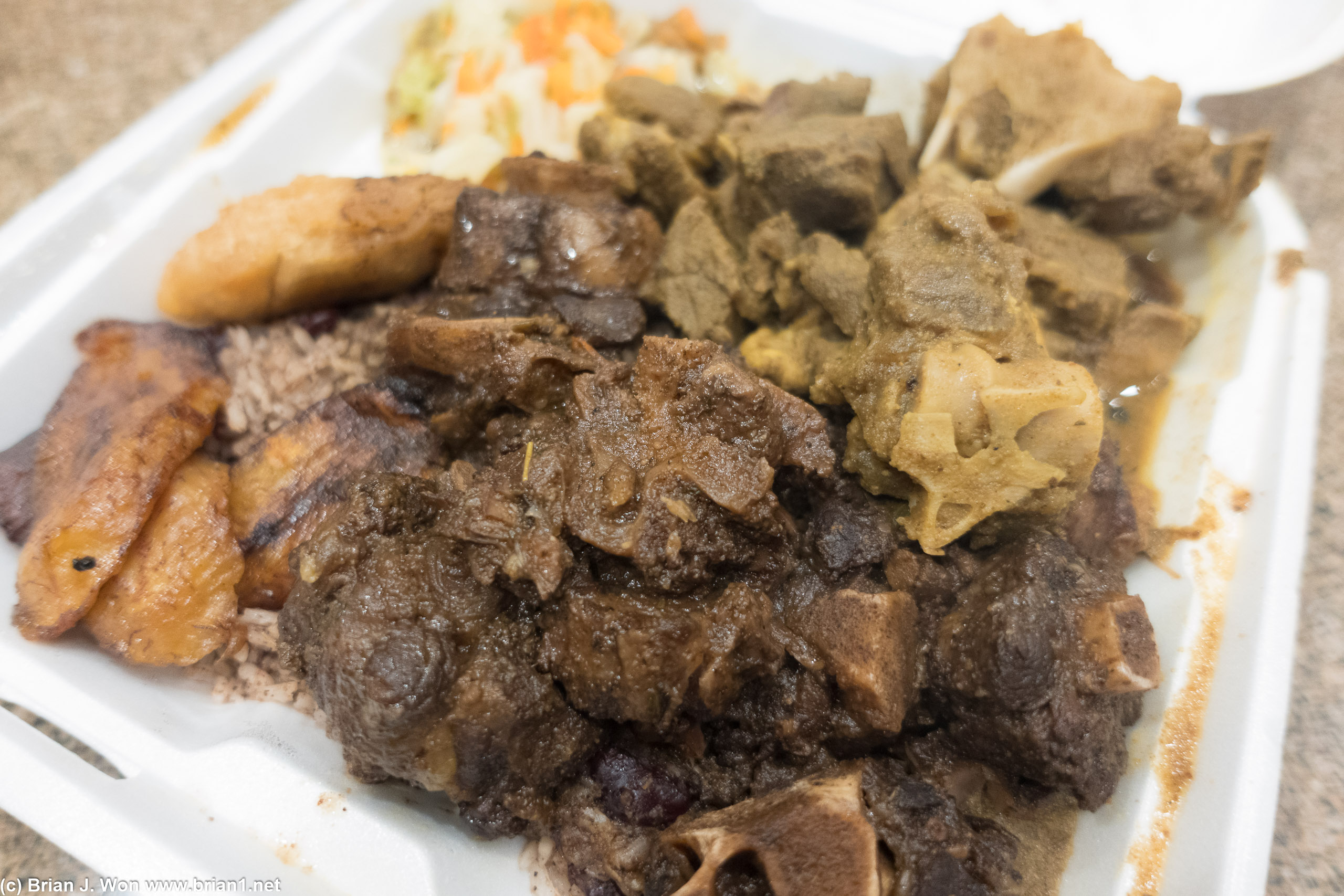 Oxtail was pretty meh. Flavor definitely lacking.